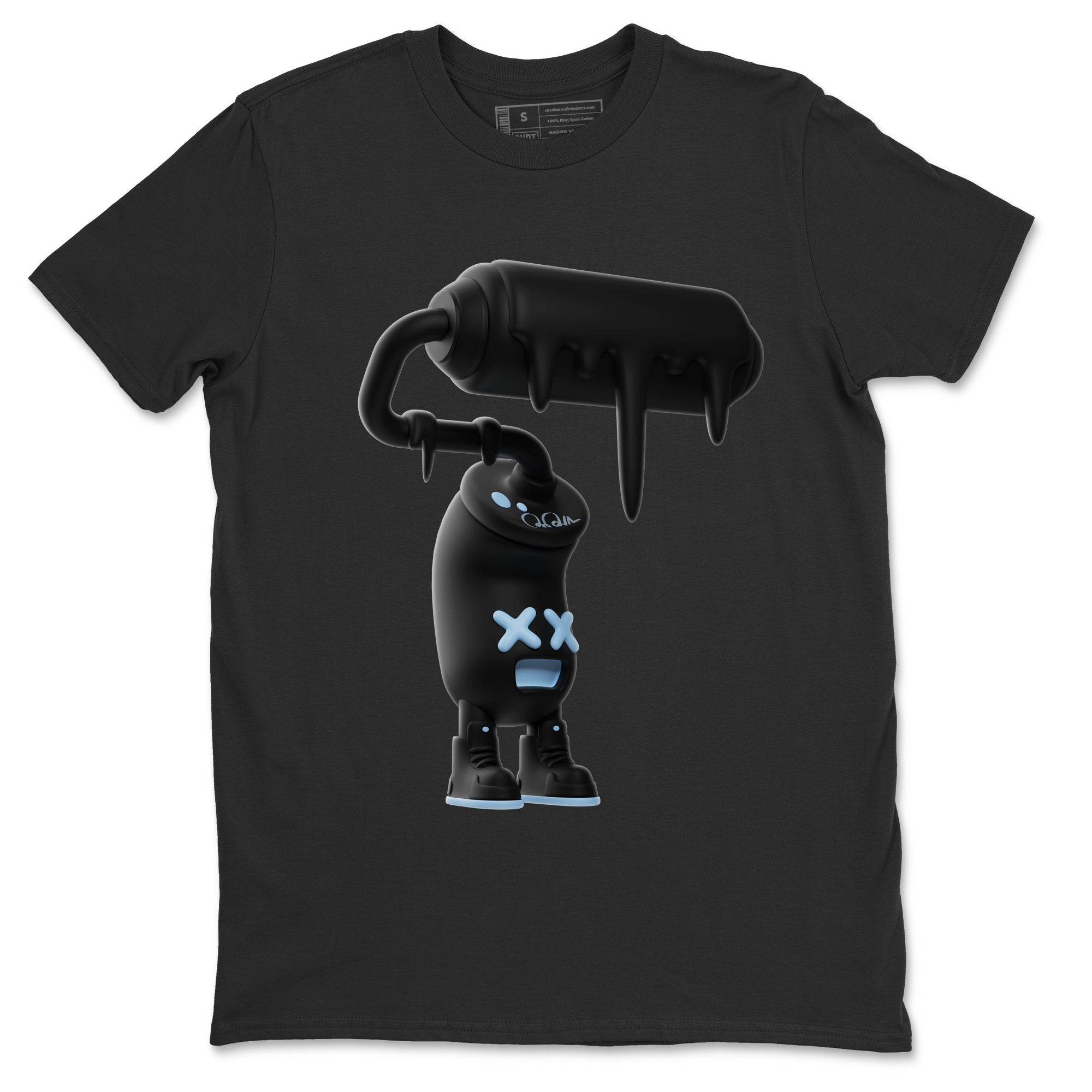 3D Paint Roller Unisex Tops - Air Jordan 7 Chambray