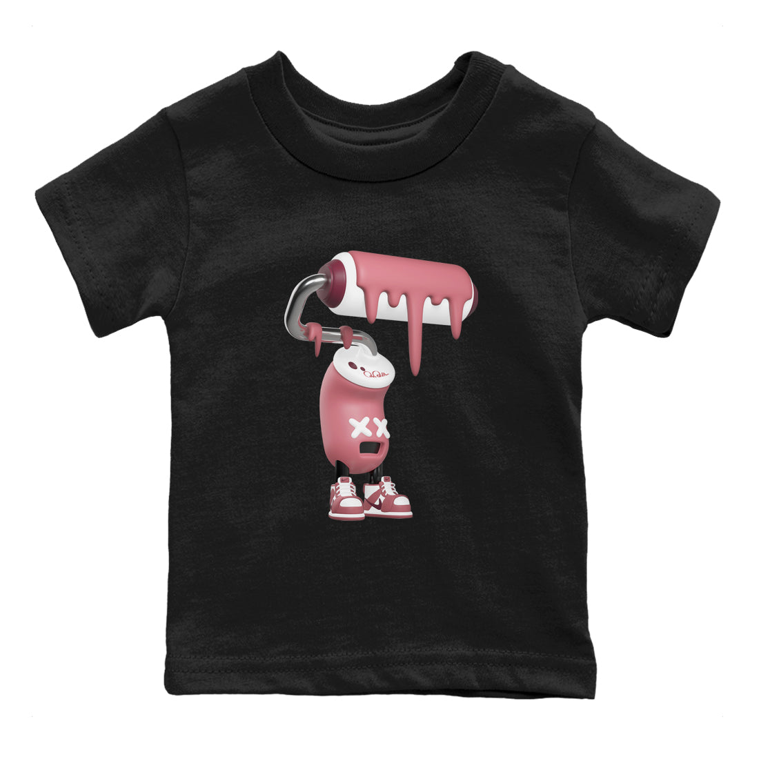3D Paint Roller snkmatch Tee Kids - Dunk Valentines Day 2024
