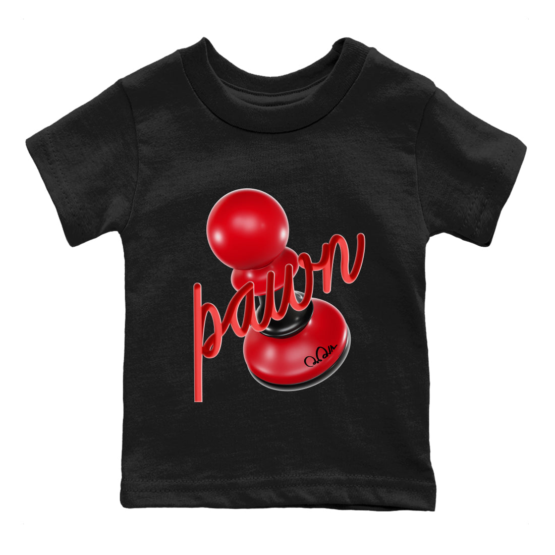 3D Pawn Kids Tops - Air Jordan 1 Satin Bred