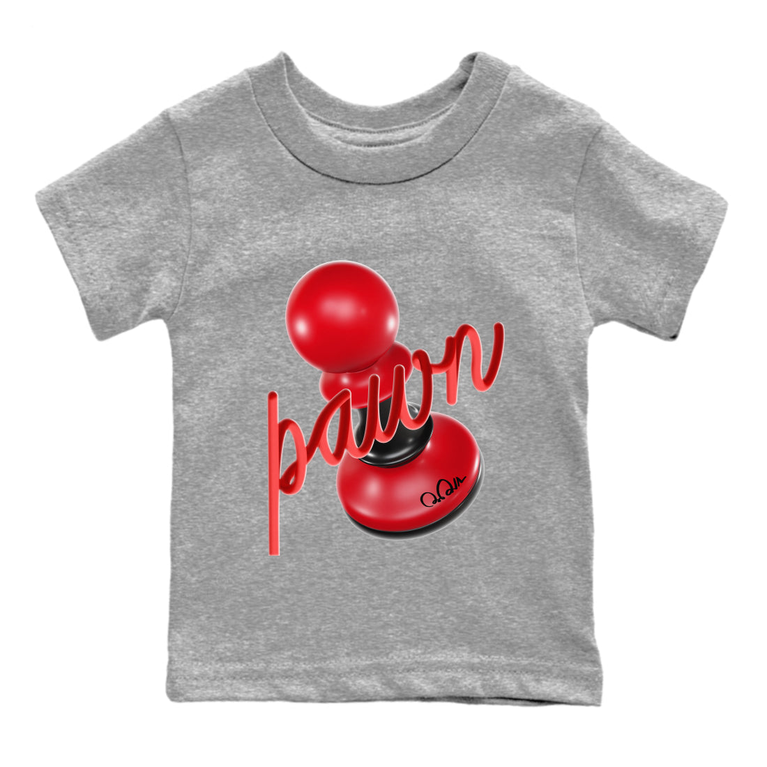3D Pawn Kids Tops - Air Jordan 1 Satin Bred
