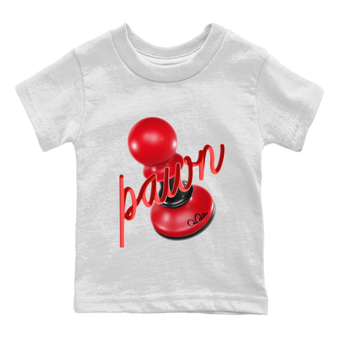 3D Pawn Kids Tops - Air Jordan 1 Satin Bred