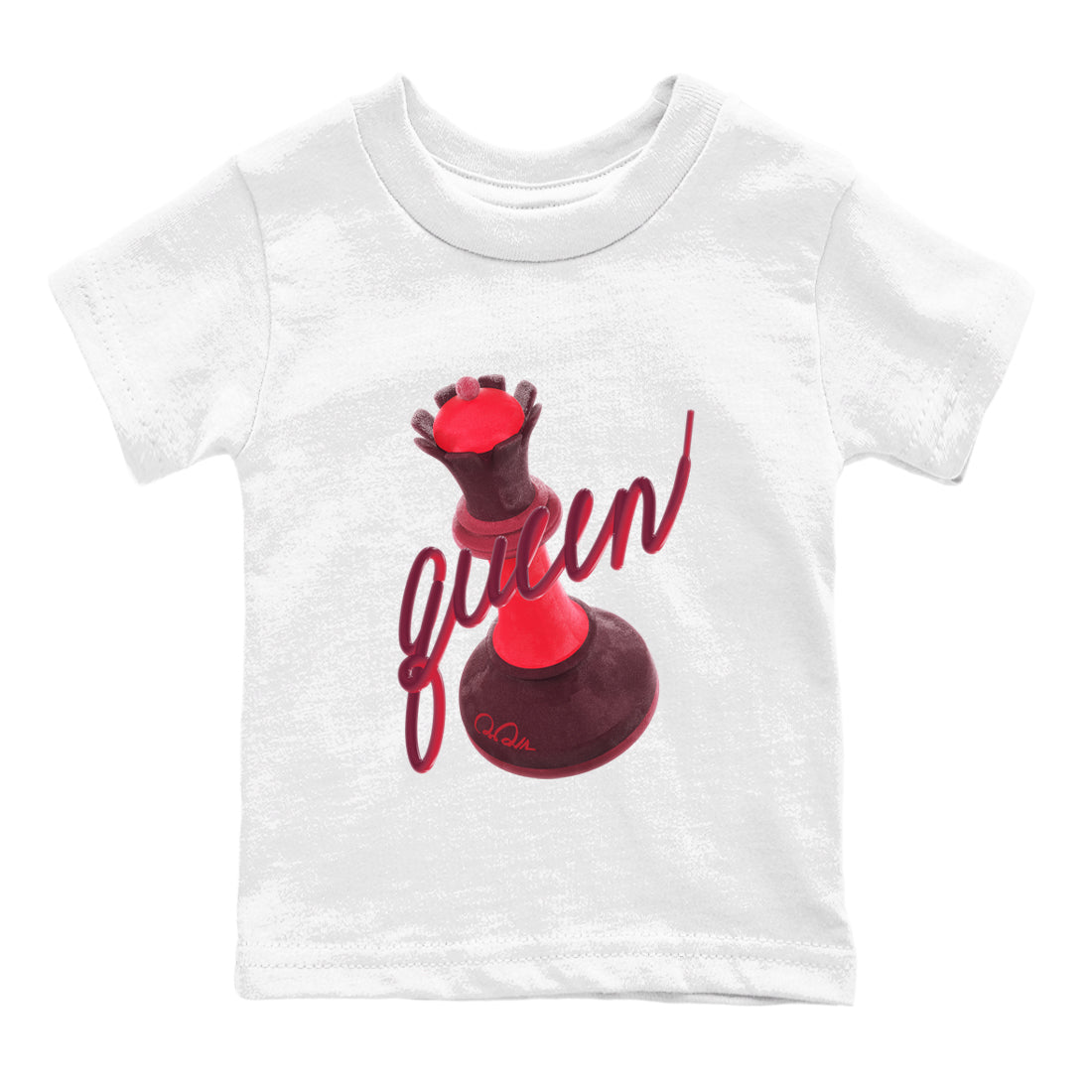 3D Queen snkmatch Tees Kids - Air Force 1 Layers Of Love