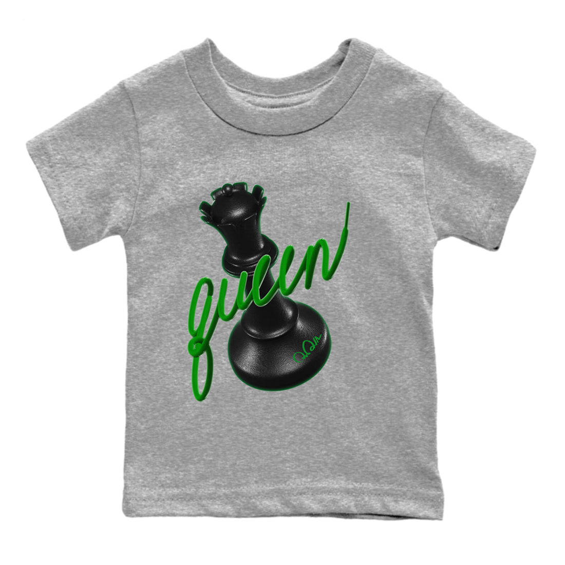3D Queen Kids Tops - Air Jordan 1 Celtics
