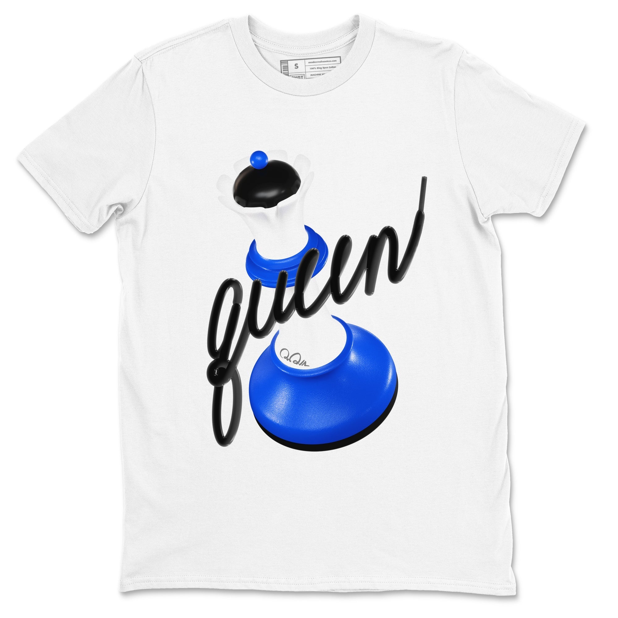 3D Queen snkmatch Tees - Air Jordan 1 Game Royal
