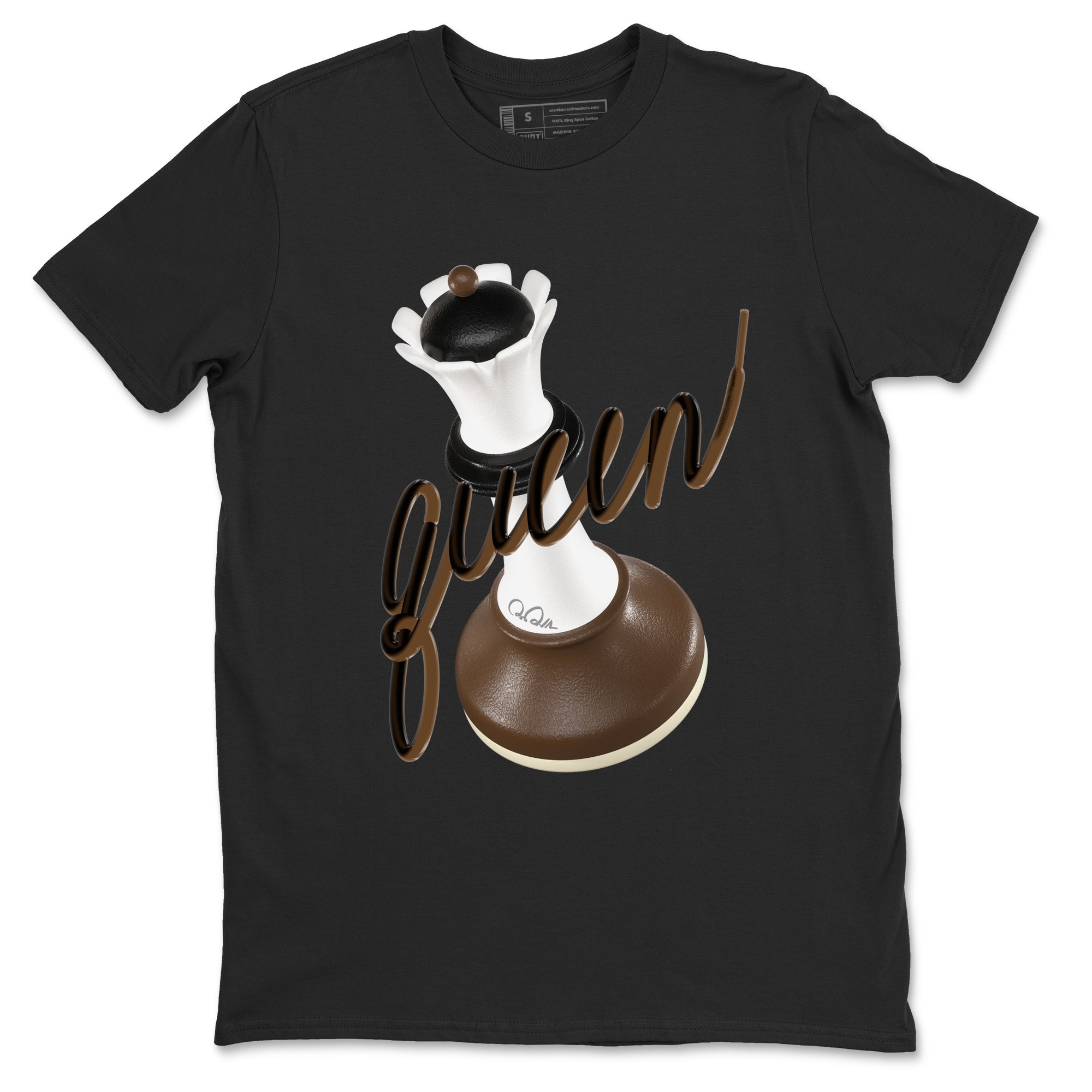 3D Queen snkmatch Tees - Air Jordan 1 Mocha