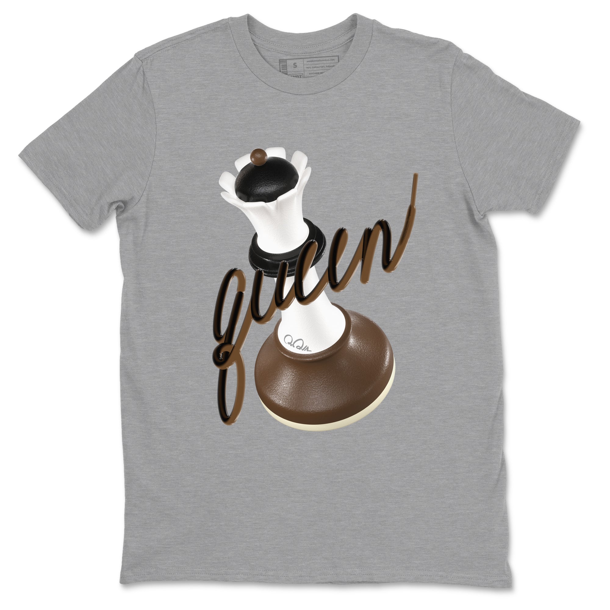 3D Queen snkmatch Tees - Air Jordan 1 Mocha