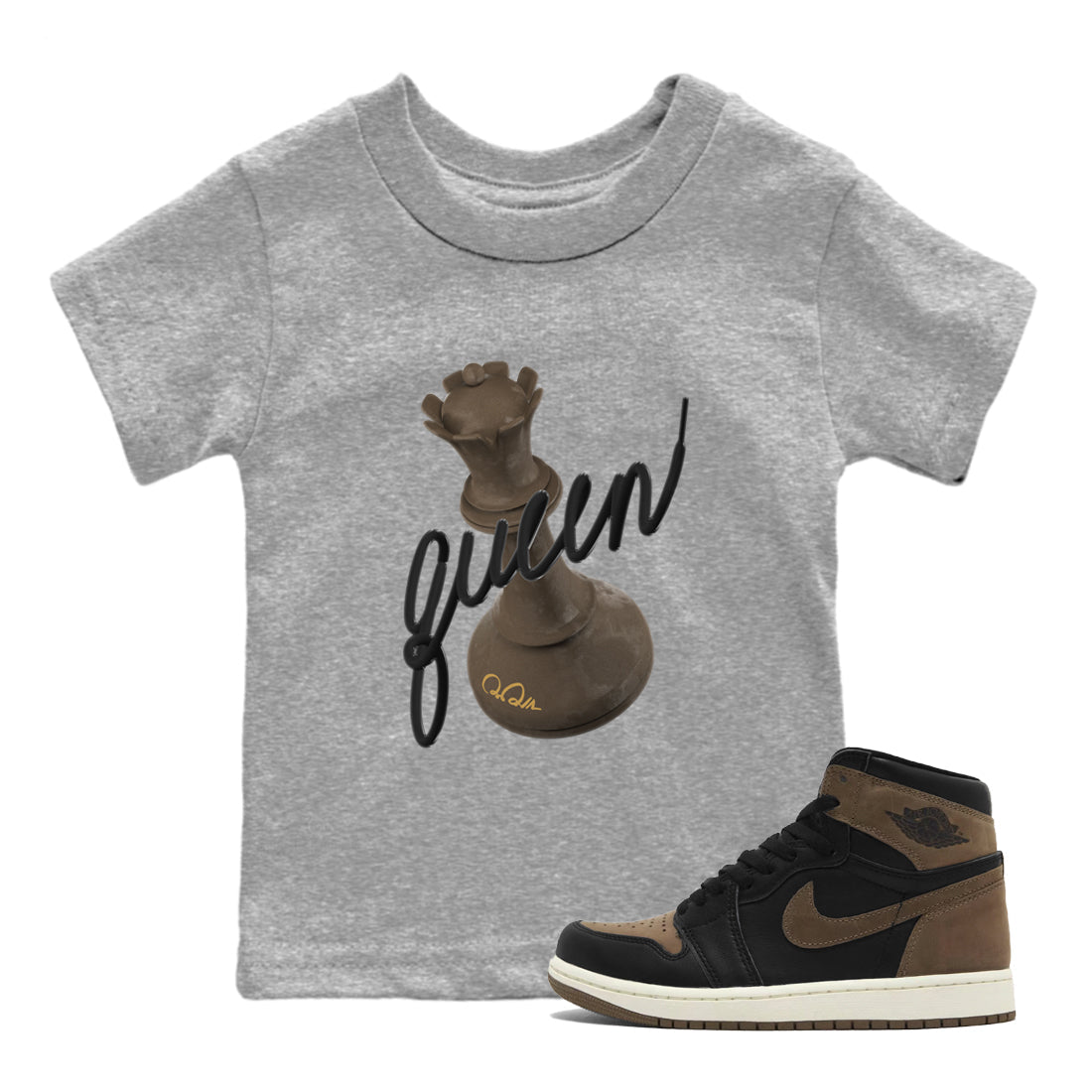 3D Queen snkmatch Tee Kids - Air Jordan 1 Palomino