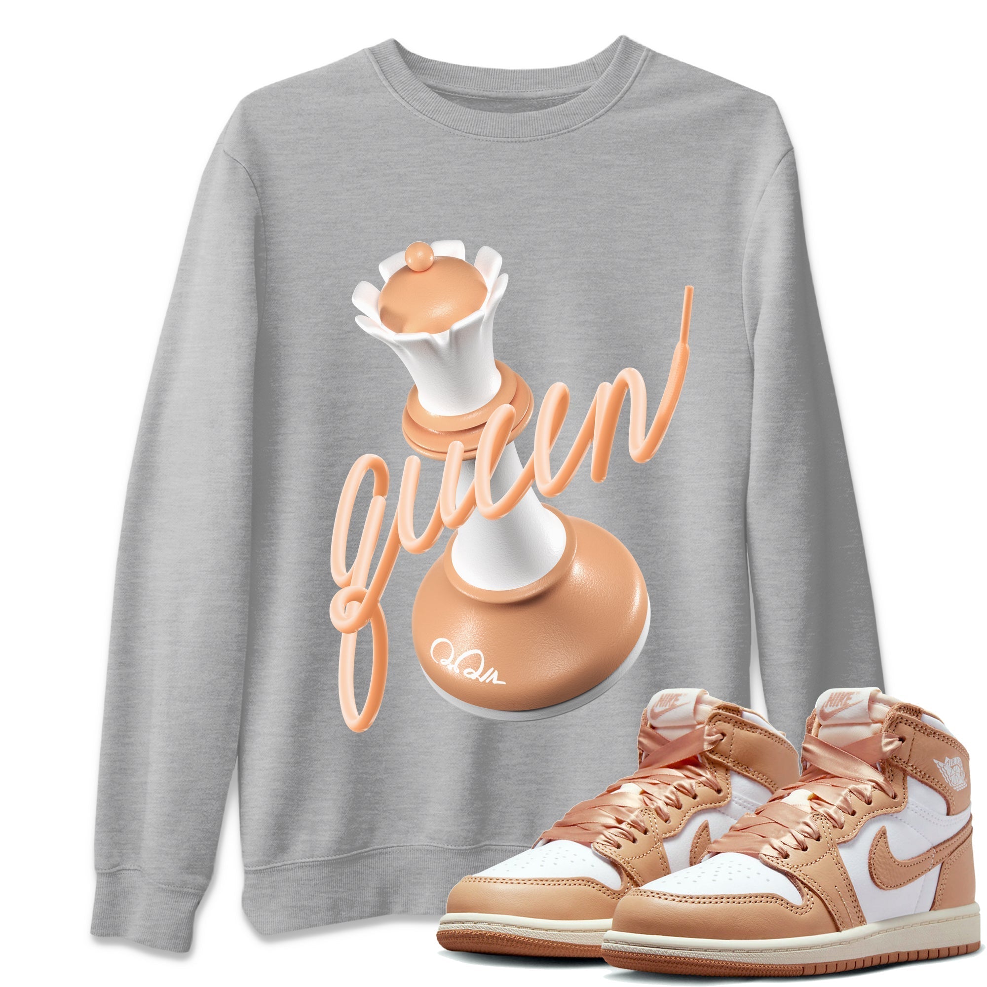 3D Queen snkmatch Tee - Air Jordan 1 Praline