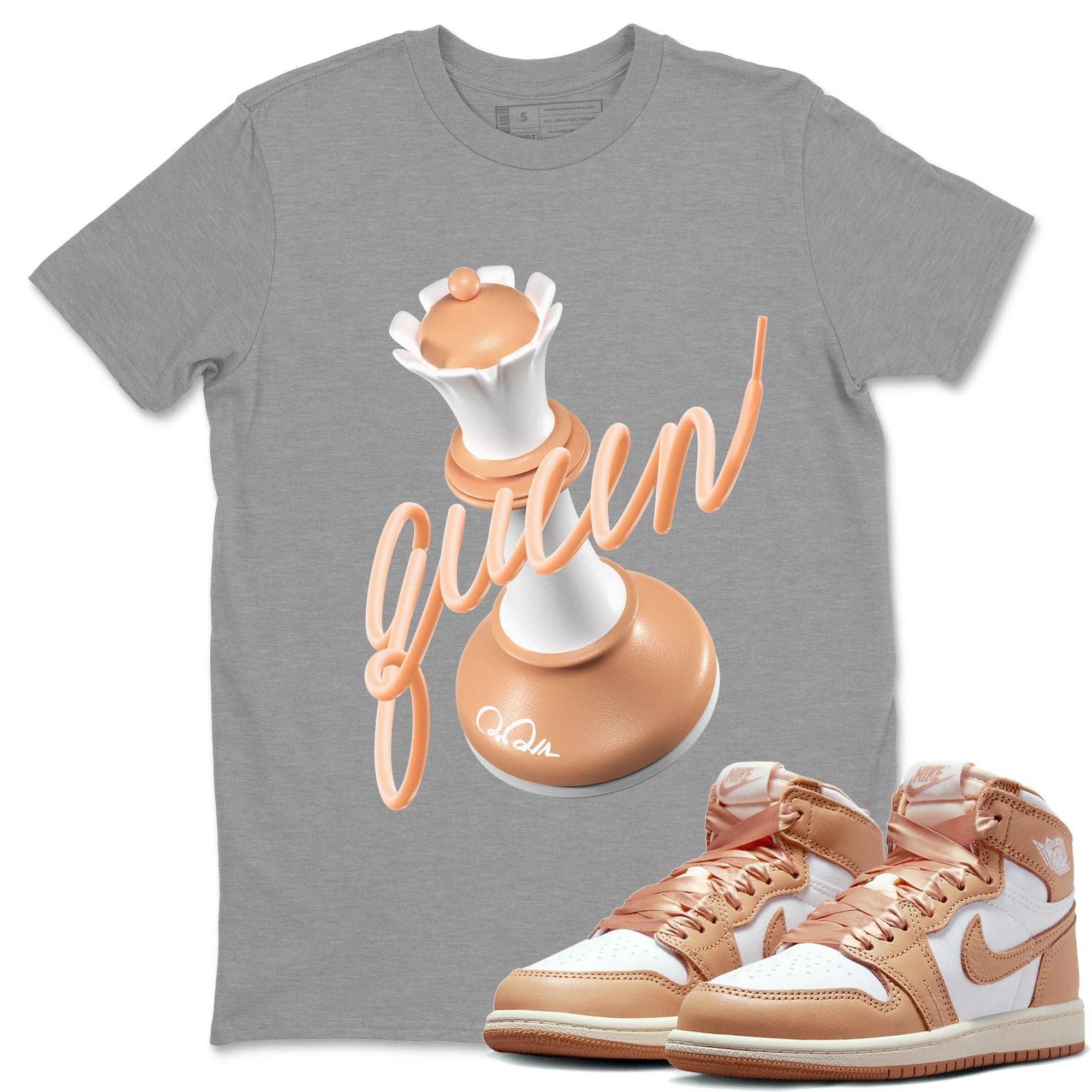 3D Queen snkmatch Tee - Air Jordan 1 Praline