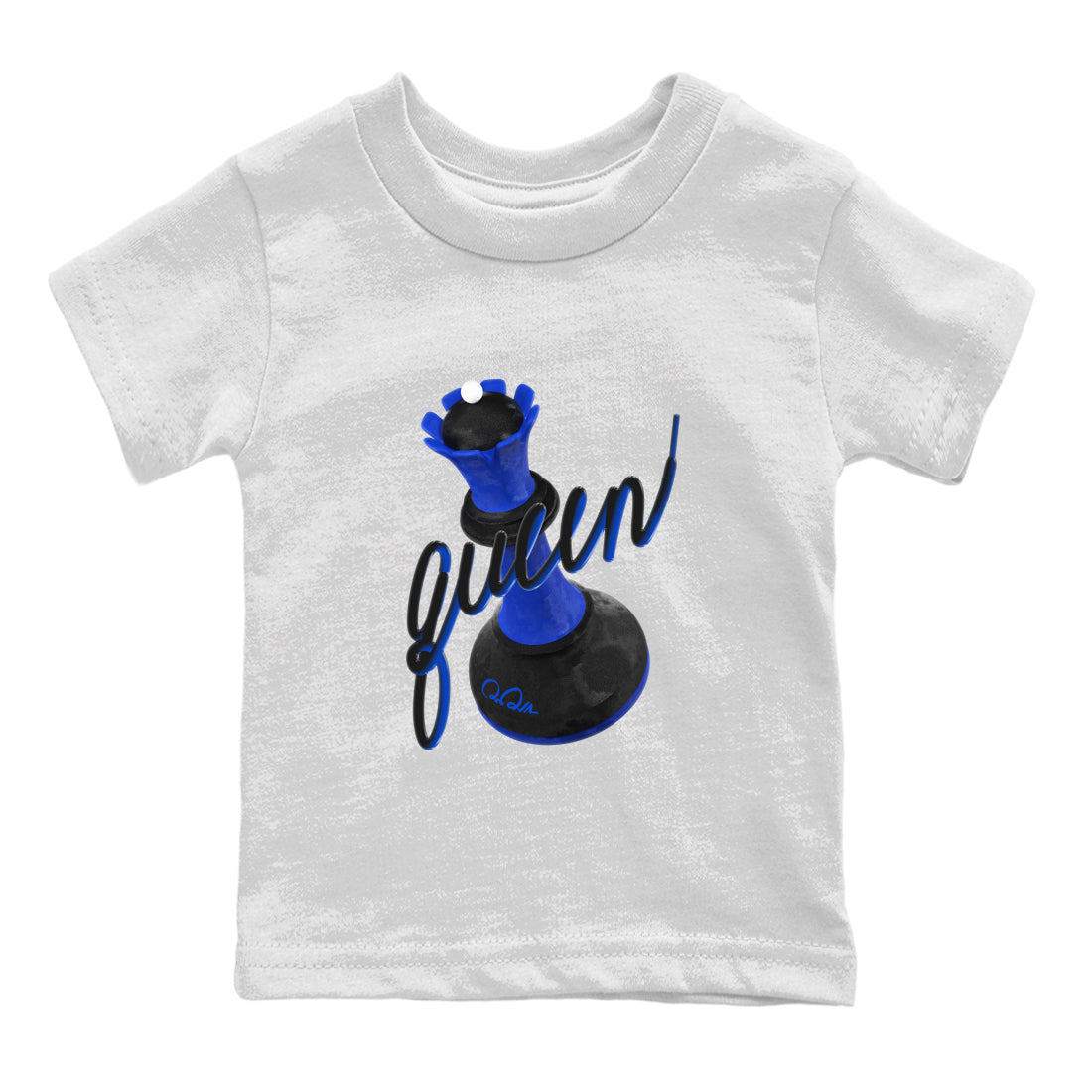 3D Queen snkmatch Tee Kids - Air Jordan 1 Royal Reimagined