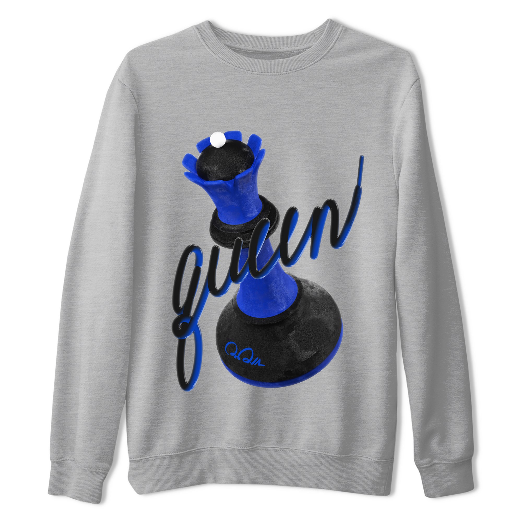 3D Queen snkmatch Tee - Air Jordan 1 Royal Reimagined
