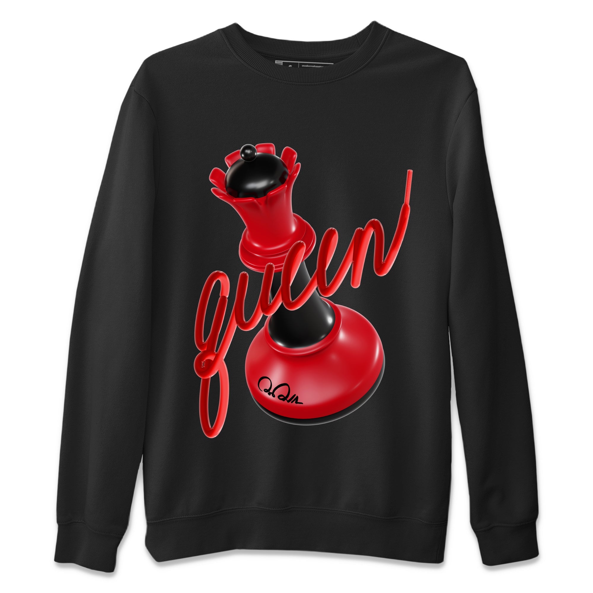 3D Queen Unisex Tops - Air Jordan 1 Satin Bred