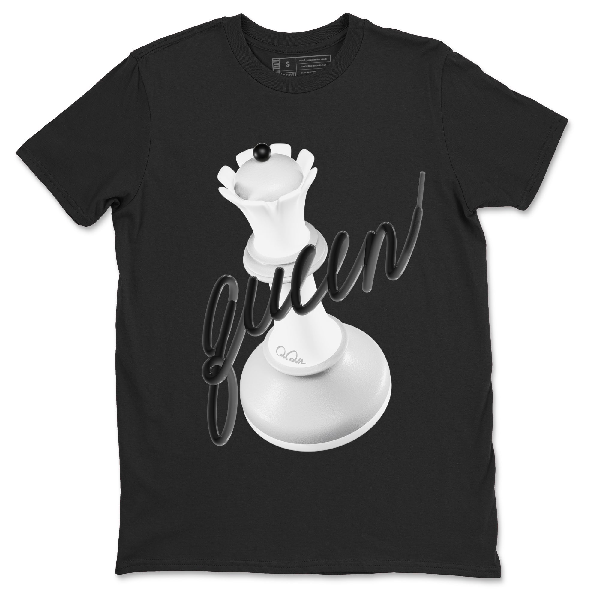 3D Queen snkmatch Tees - Air Jordan 1 Wolf Grey