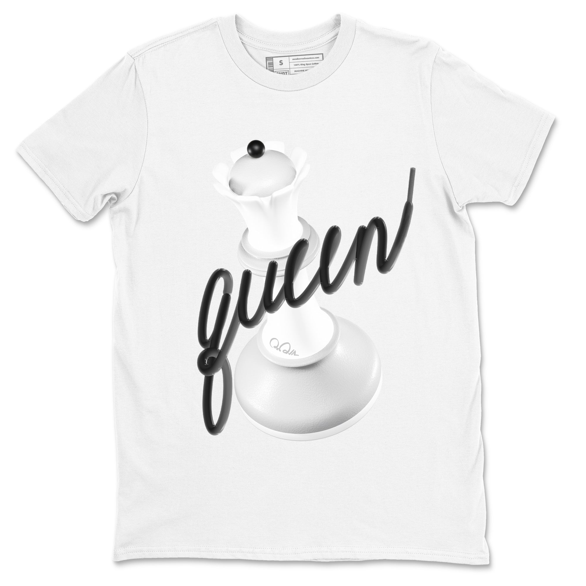 3D Queen snkmatch Tees - Air Jordan 1 Wolf Grey