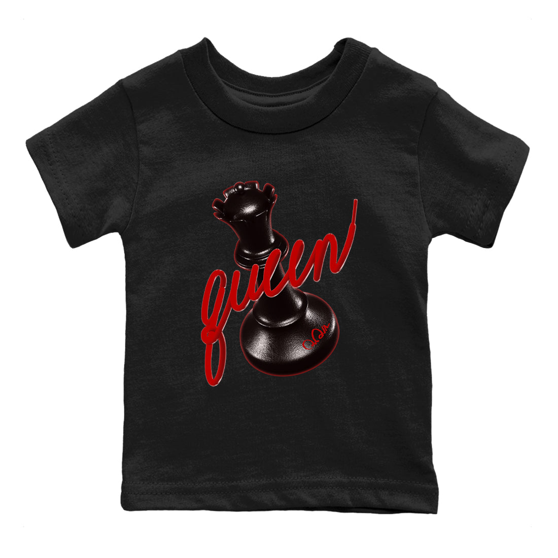 3d Queen snkmatch Tees Kids - Air Jordan 11 Bred