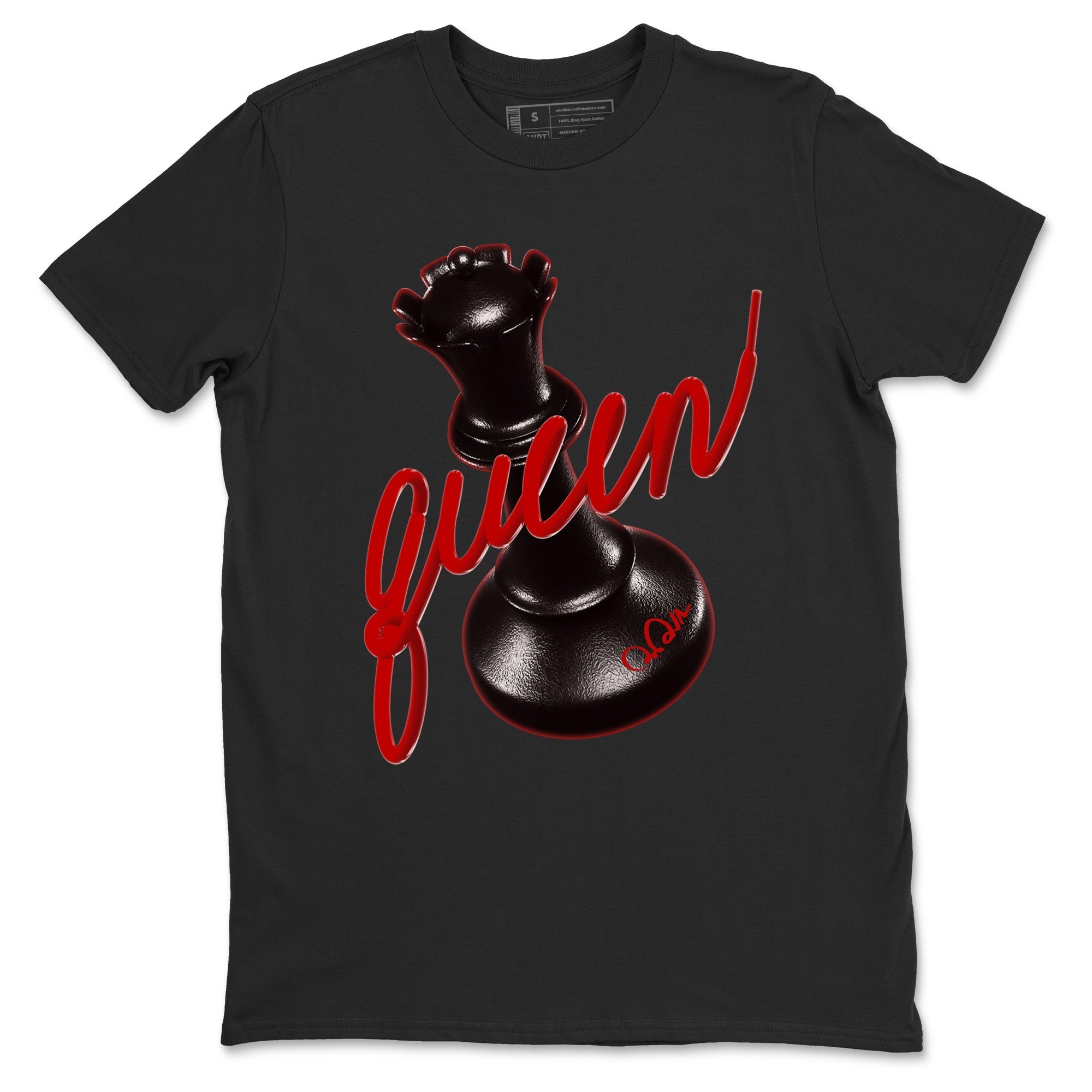 3d Queen snkmatch Tees - Air Jordan 11 Bred