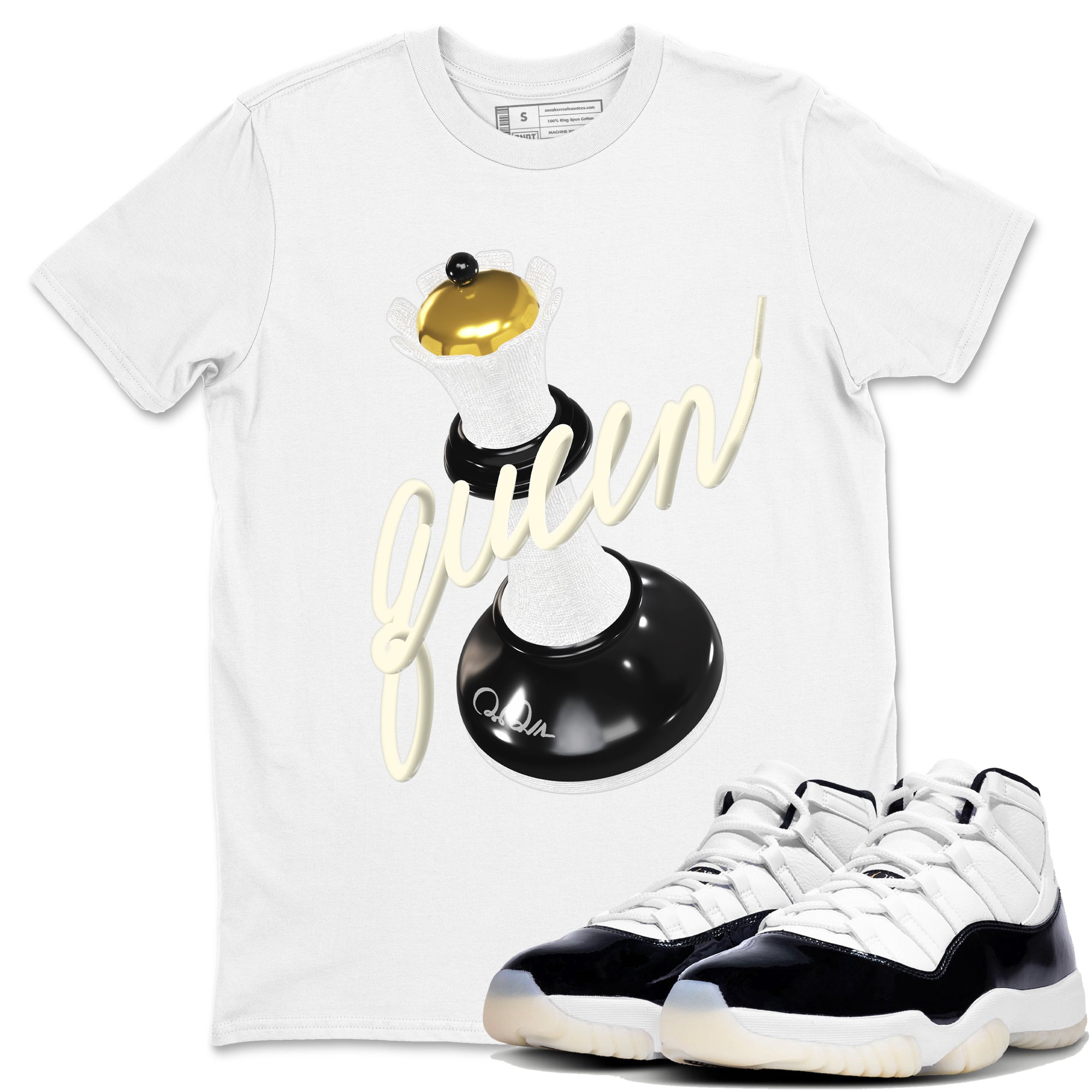 3D Queen snkmatch Tee - Air Jordan 11 Gratitude