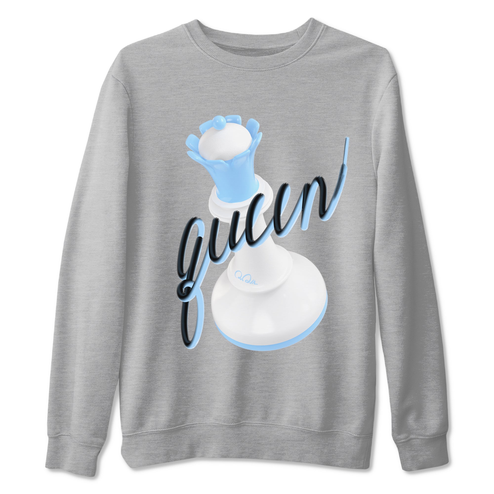 3D Queen snkmatch Tees - Air Jordan 11 Legend Blue