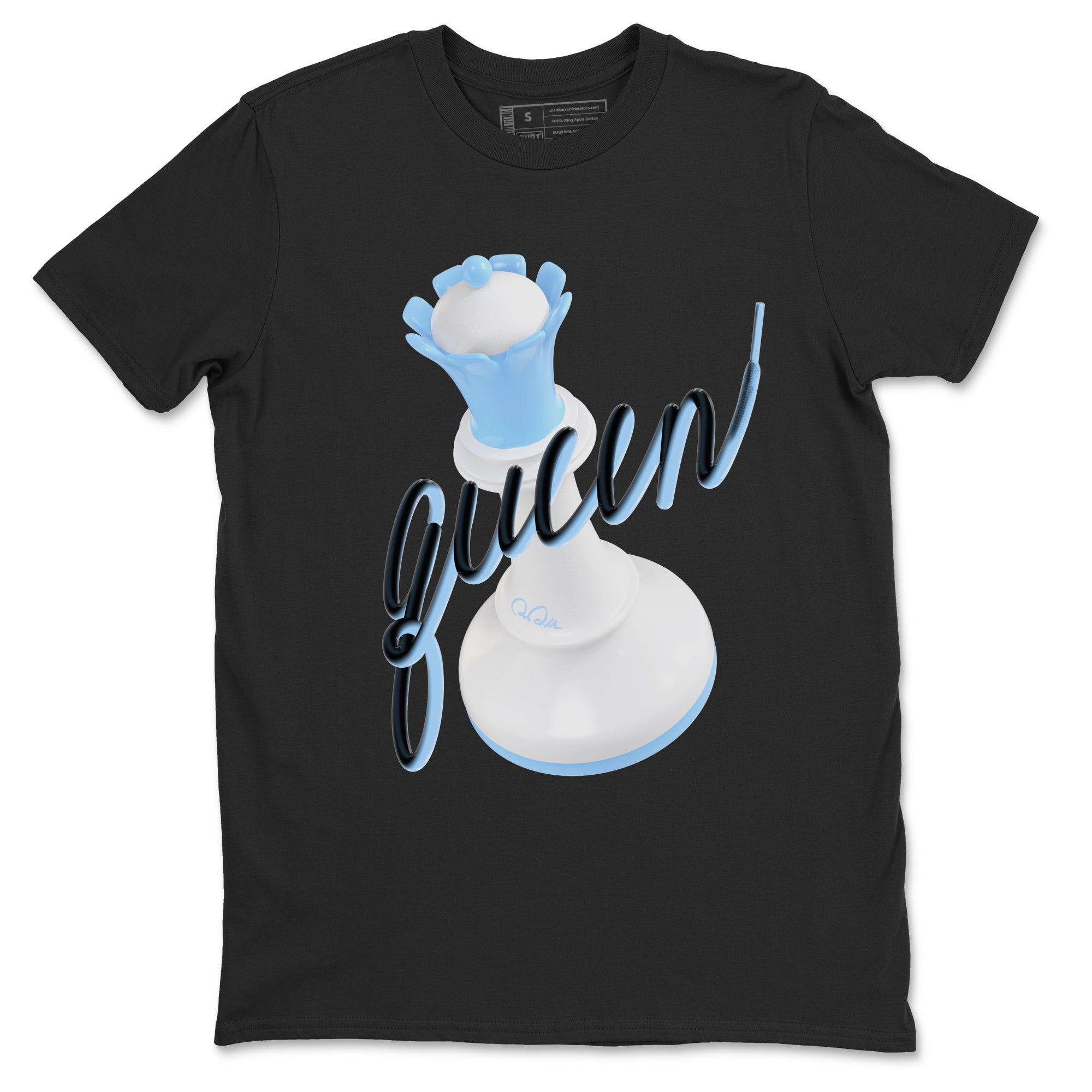 3D Queen snkmatch Tees - Air Jordan 11 Legend Blue