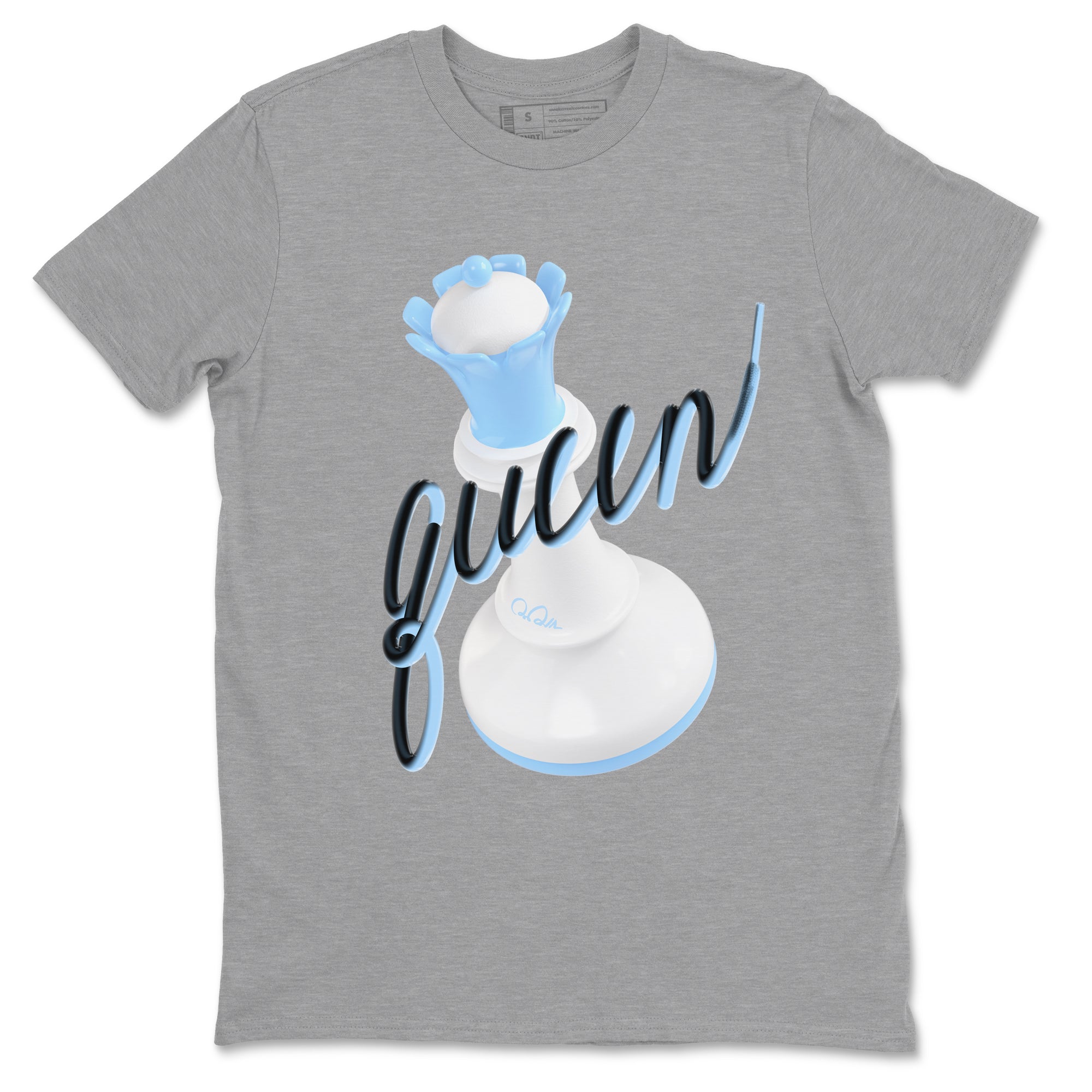 3D Queen snkmatch Tees - Air Jordan 11 Legend Blue