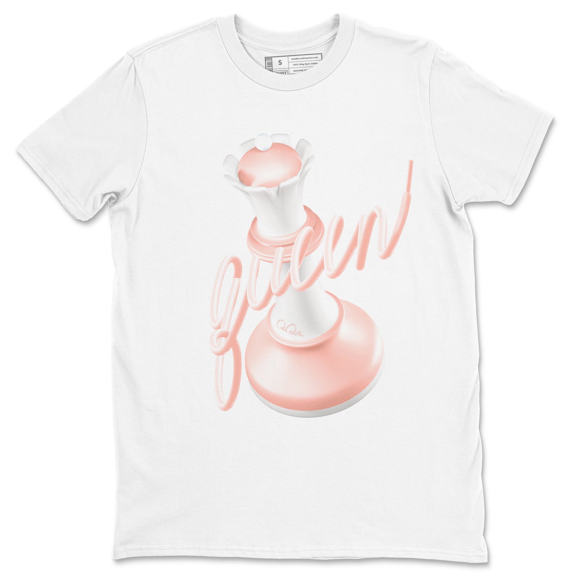 3D Queen snkmatch Tees - Air Jordan 11 Legend Pink