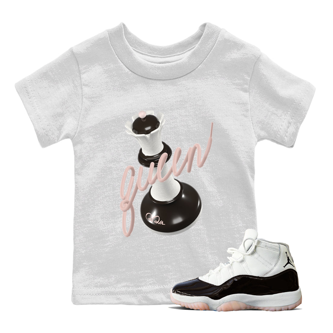 3D Queen snkmatch Tee Kids - Air Jordan 11 Neapolitan