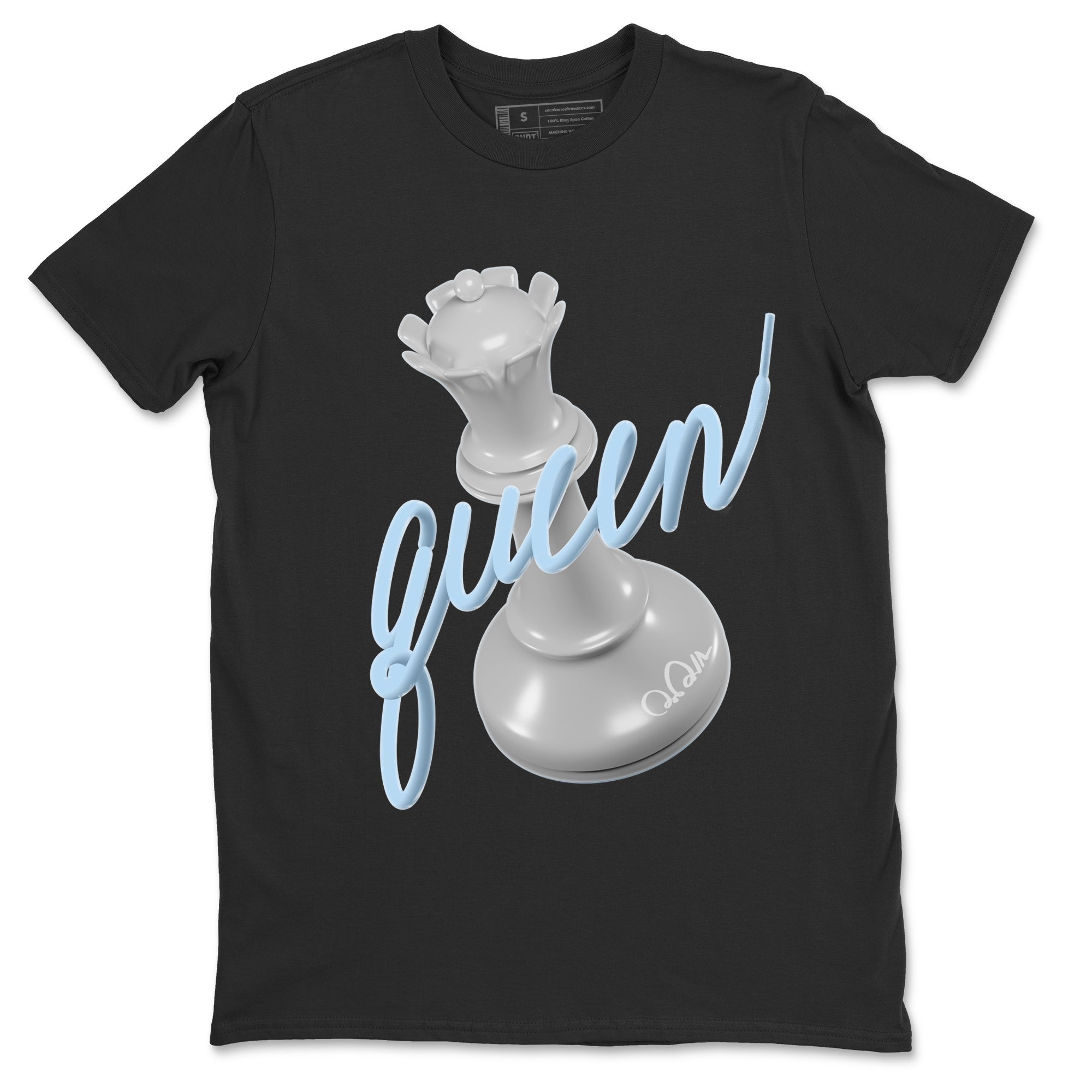 3D Queen Unisex Tops - Air Jordan 11 White Cement