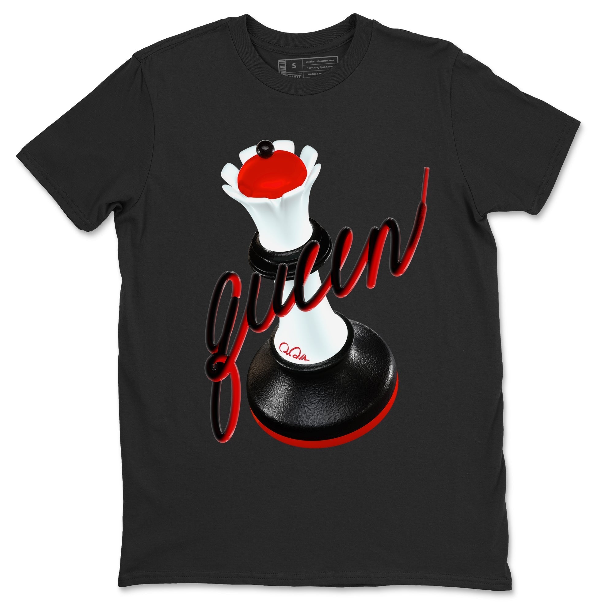3D Queen snkmatch Tees - Air Jordan 12 Taxi Flip