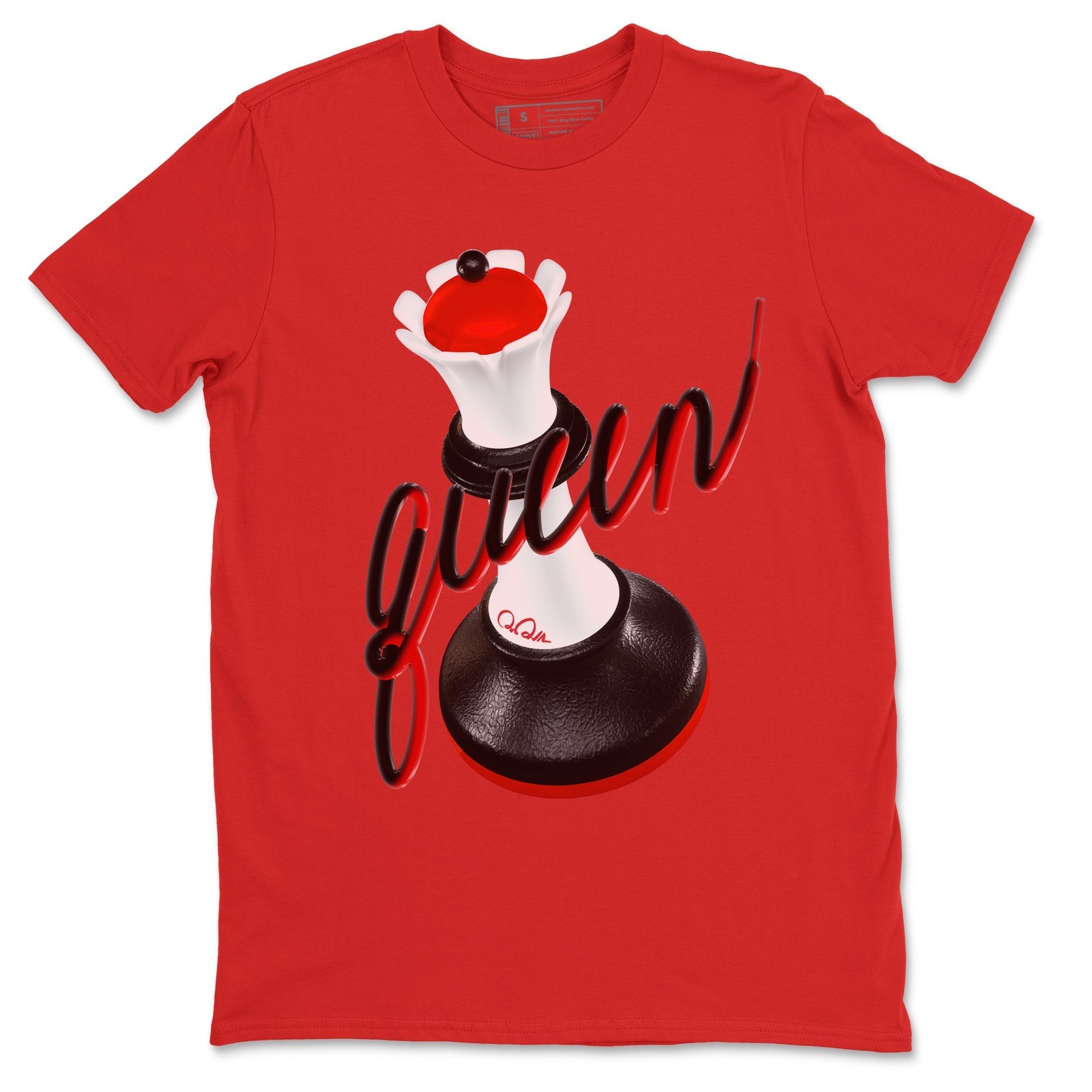 3D Queen snkmatch Tees - Air Jordan 12 Taxi Flip