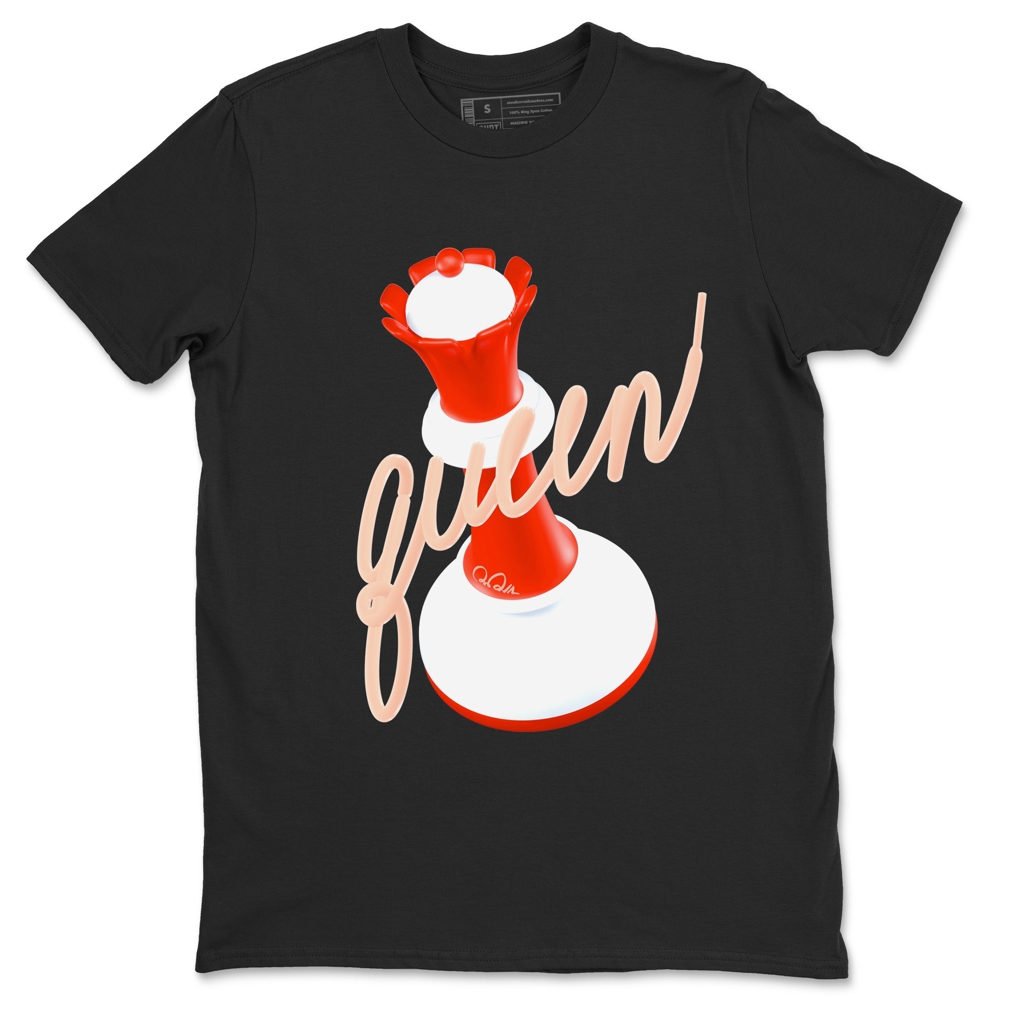 3D Queen snkmatch Tees - Air Jordan 13 Dune Red