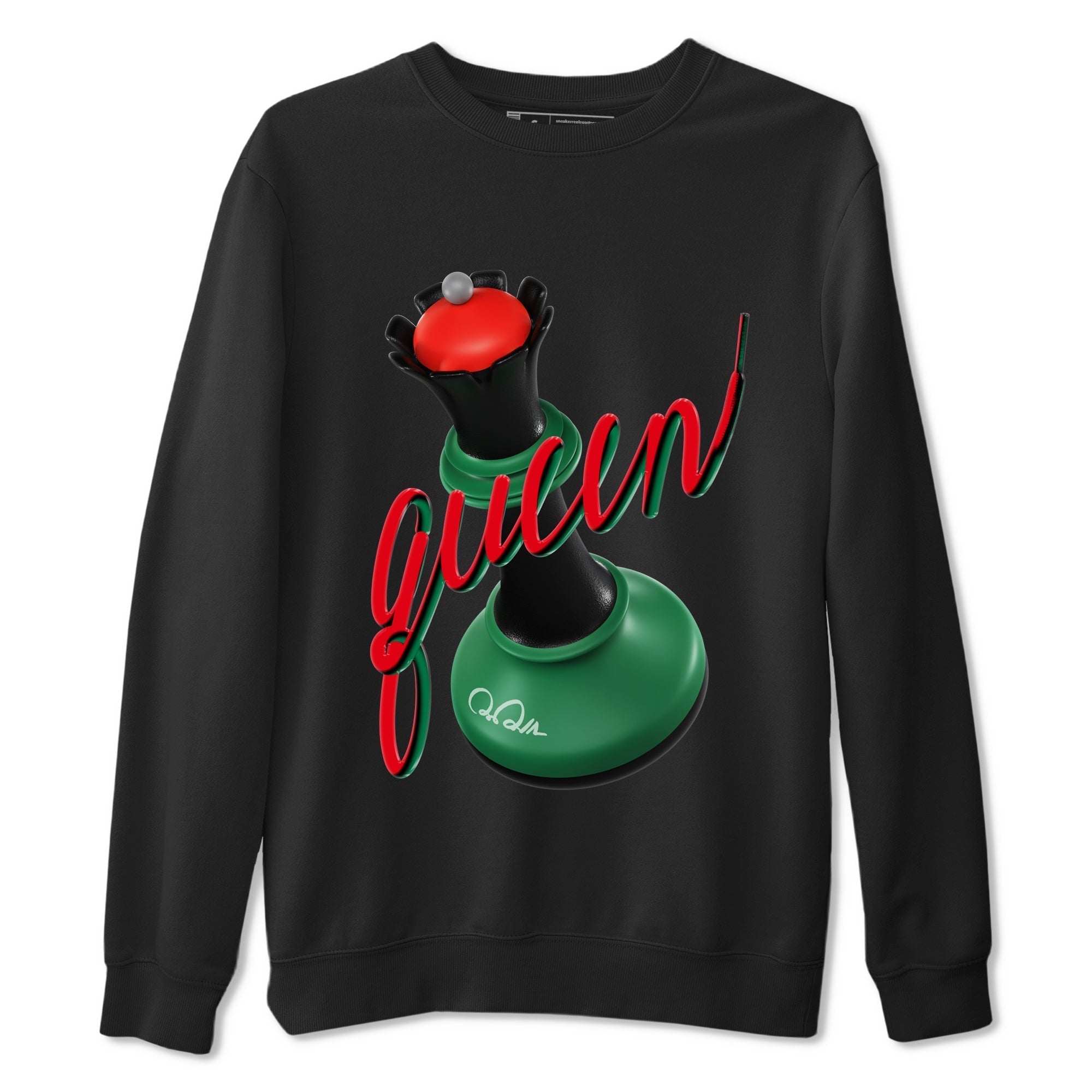 3D Queen snkmatch Tee - Air Jordan 2 Christmas