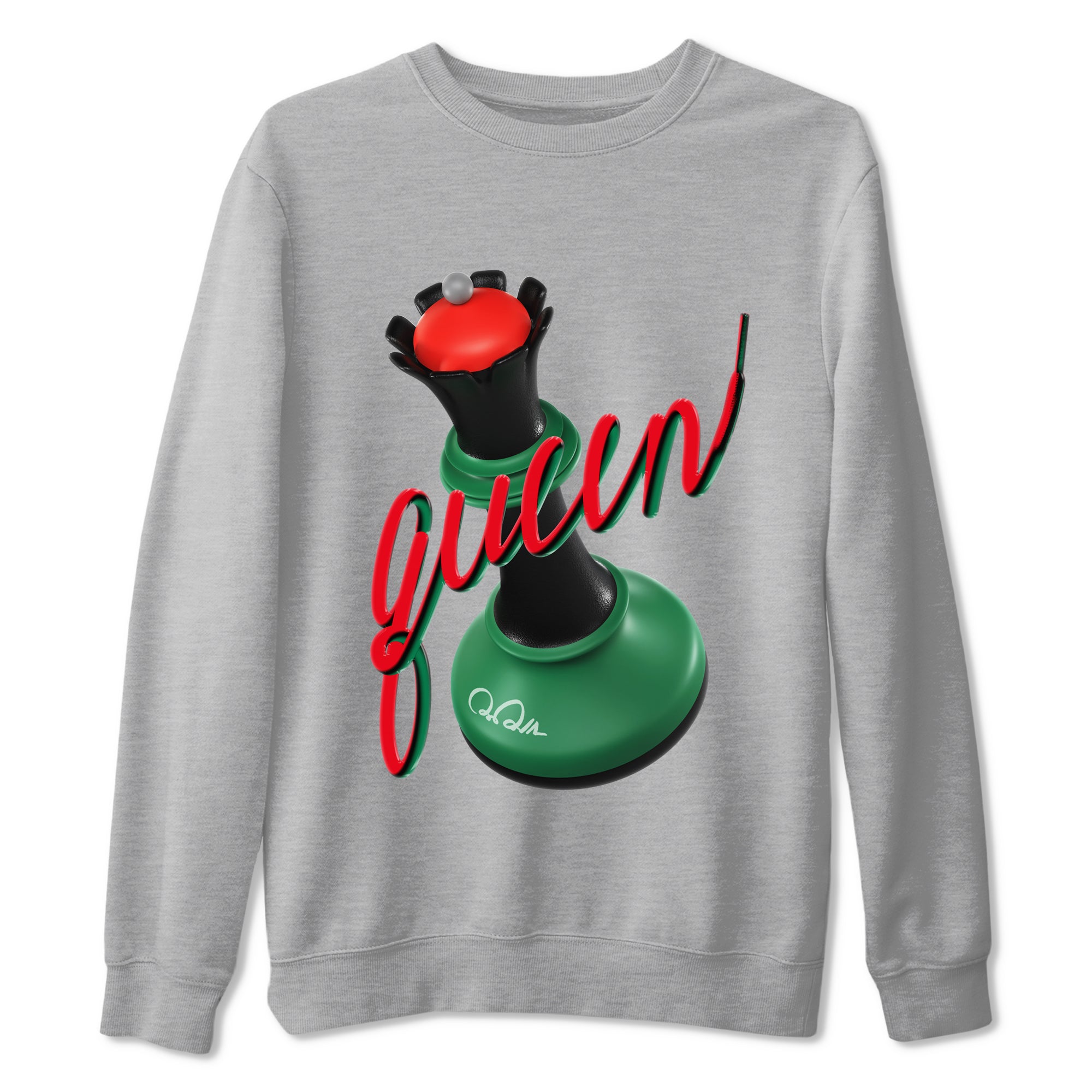 3D Queen snkmatch Tee - Air Jordan 2 Christmas