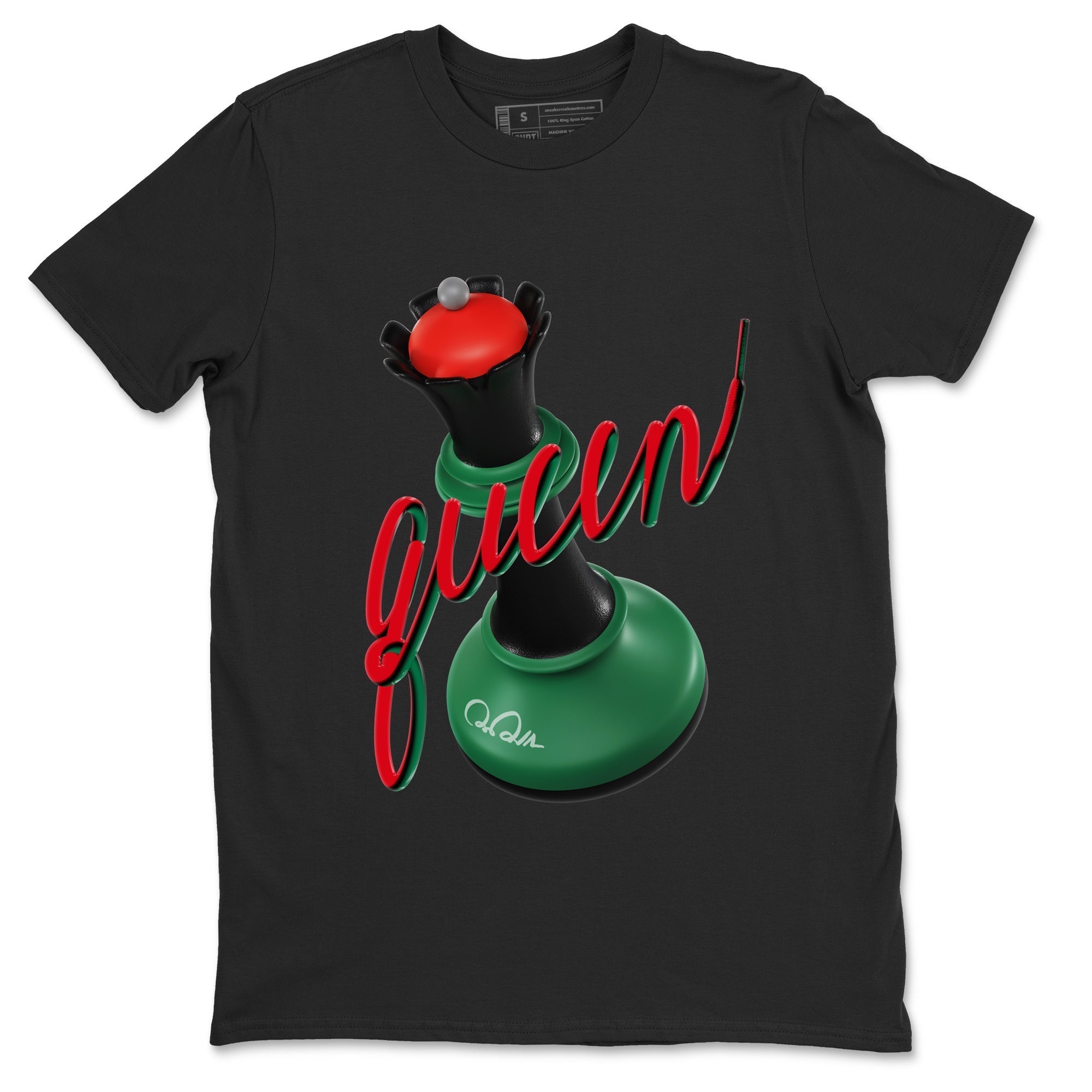3D Queen snkmatch Tee - Air Jordan 2 Christmas