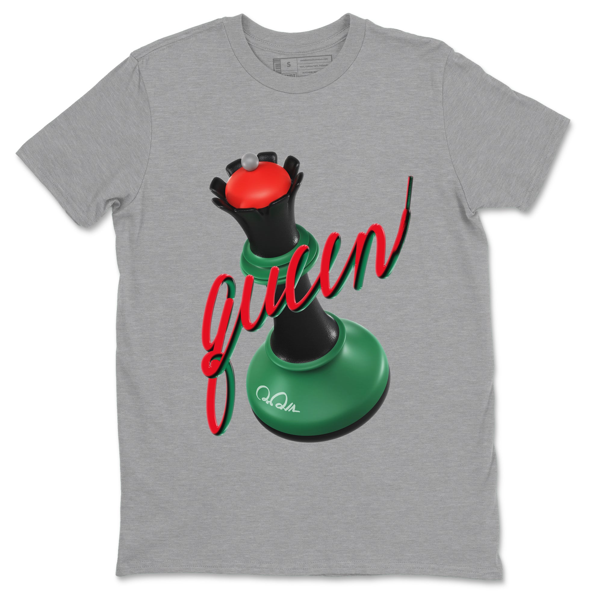 3D Queen snkmatch Tee - Air Jordan 2 Christmas