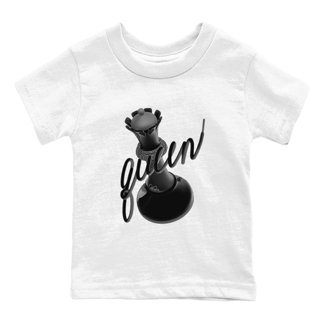 3D Queen snkmatch Tees Kids - Air Jordan 3 Black Cat