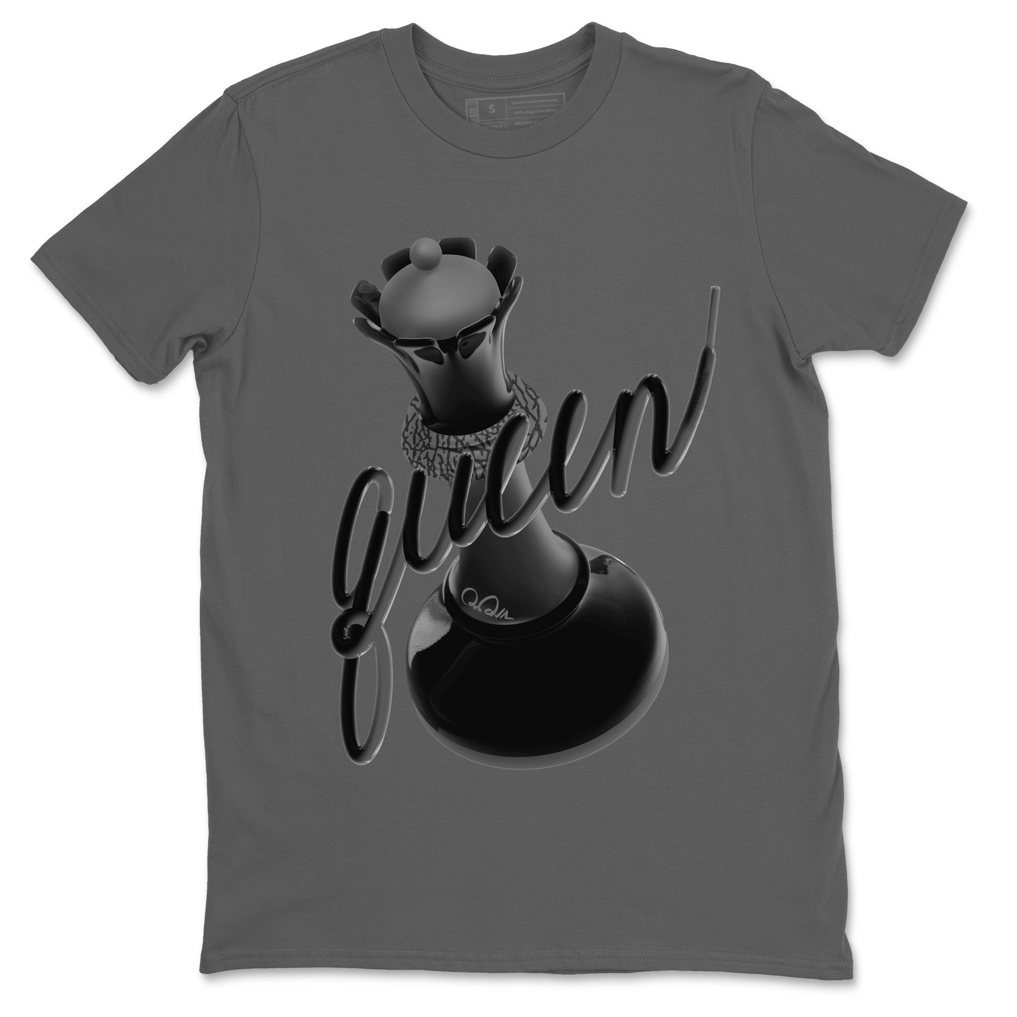 3D Queen snkmatch Tees - Air Jordan 3 Black Cat