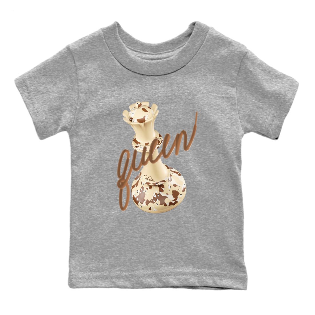 3D Queen snkmatch Tees Kids - Air Jordan 3 Desert Camo