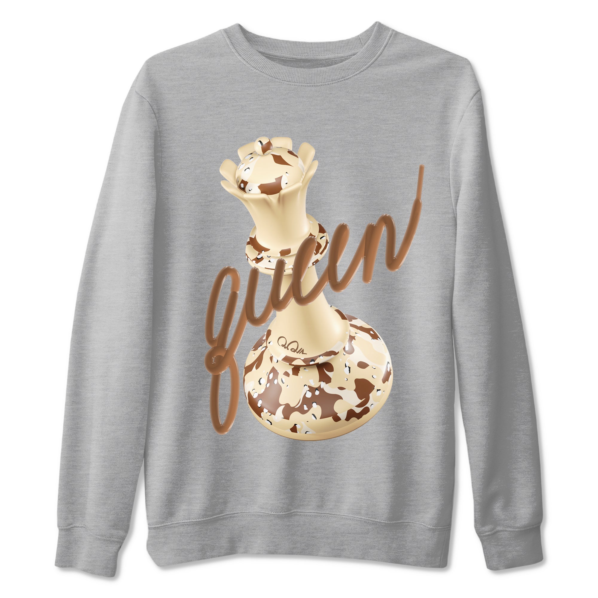 3D Queen snkmatch Tees - Air Jordan 3 Desert Camo