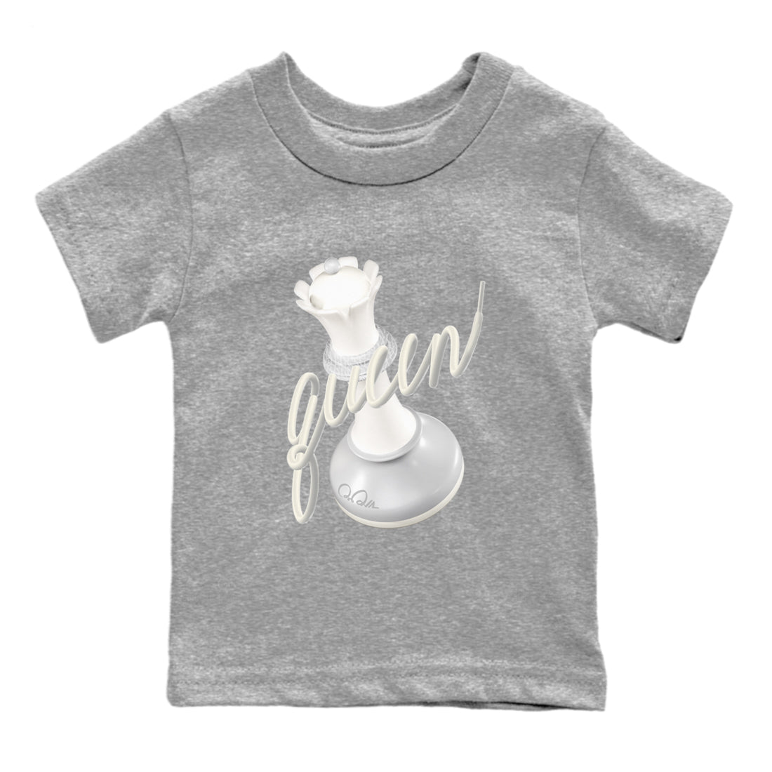 3D Queen snkmatch Tees Kids - Air Jordan 3 Ivory