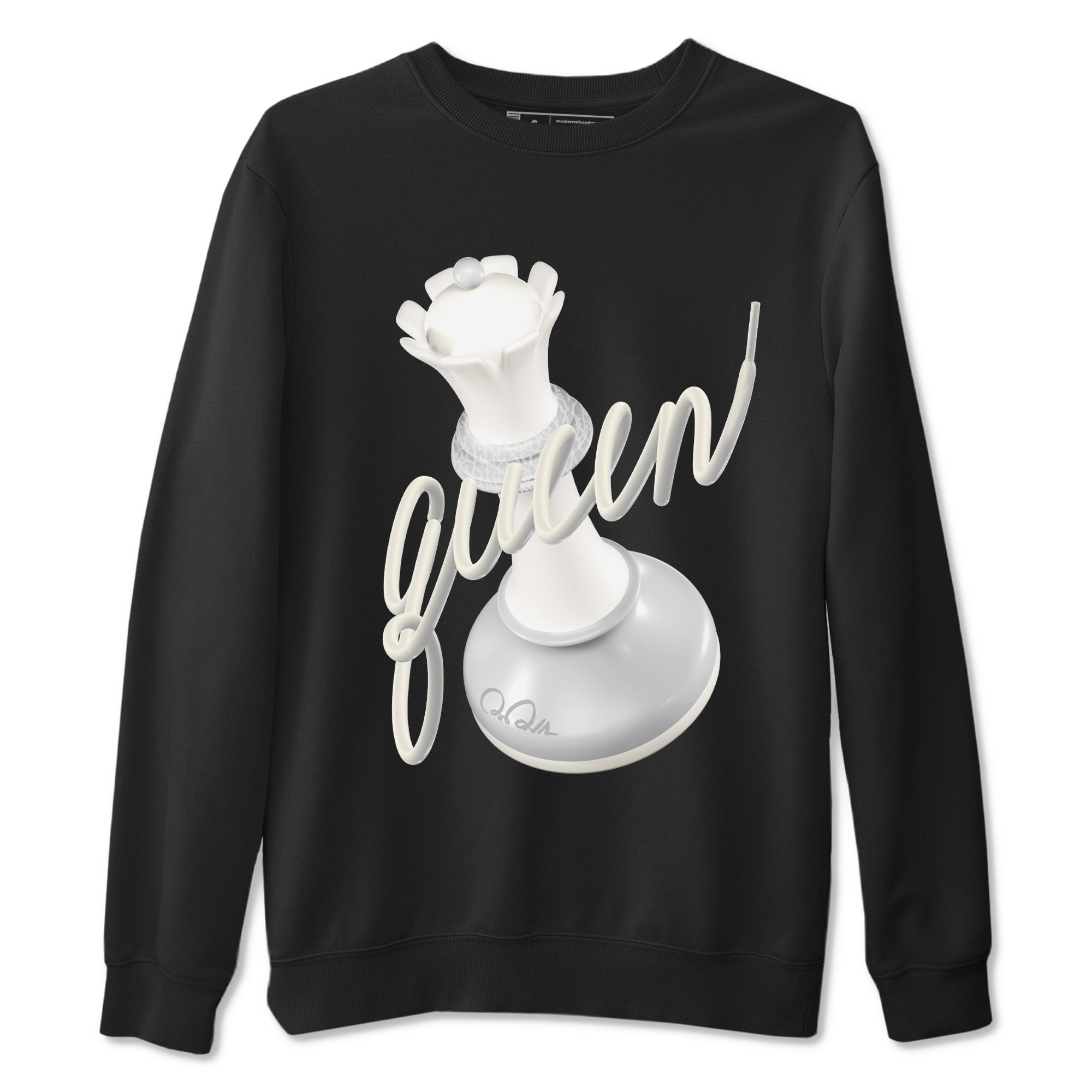 3D Queen snkmatch Tees - Air Jordan 3 Ivory