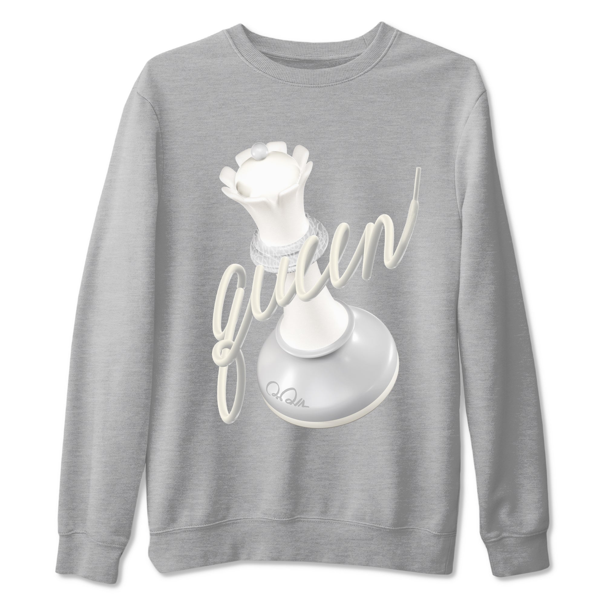 3D Queen snkmatch Tees - Air Jordan 3 Ivory