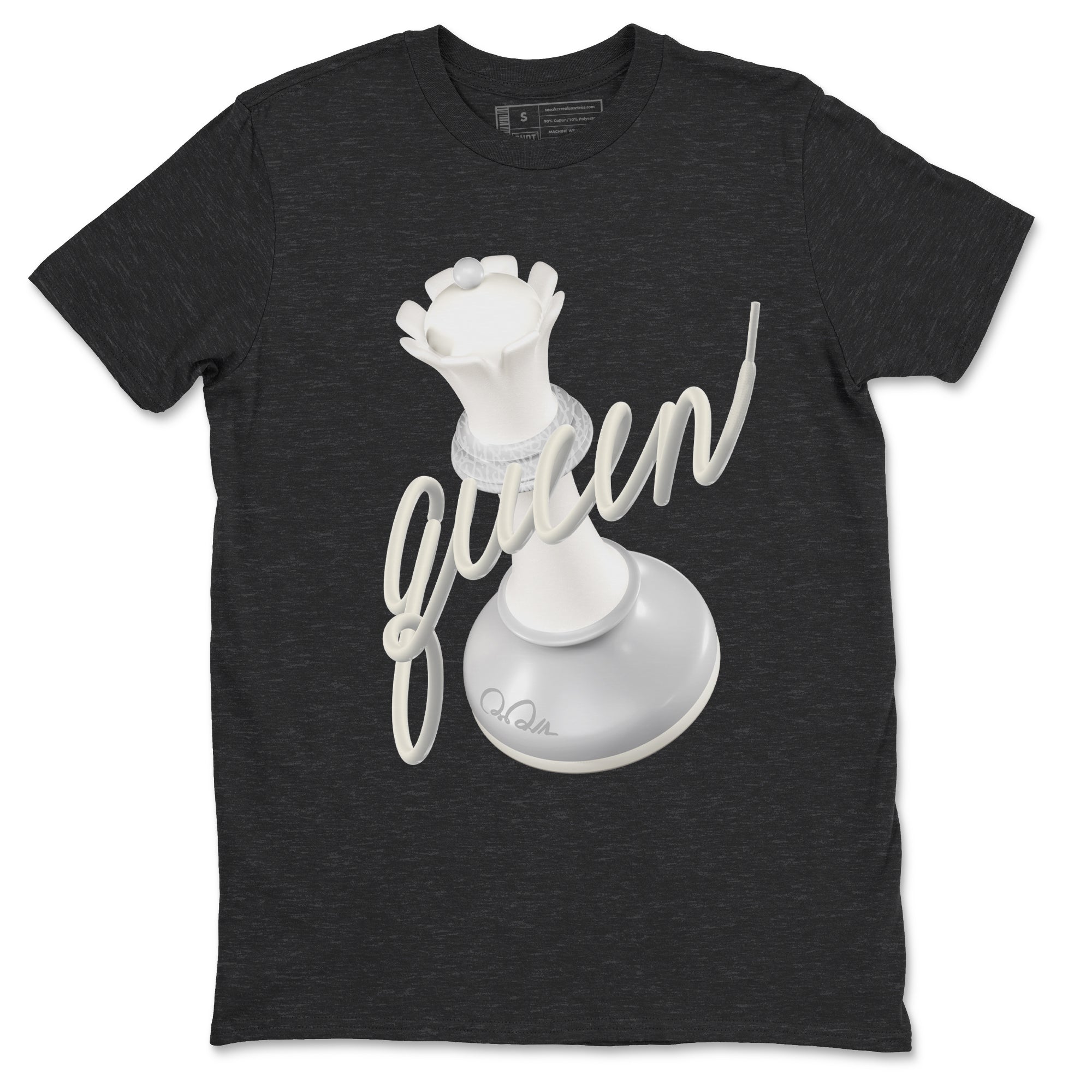 3D Queen snkmatch Tees - Air Jordan 3 Ivory