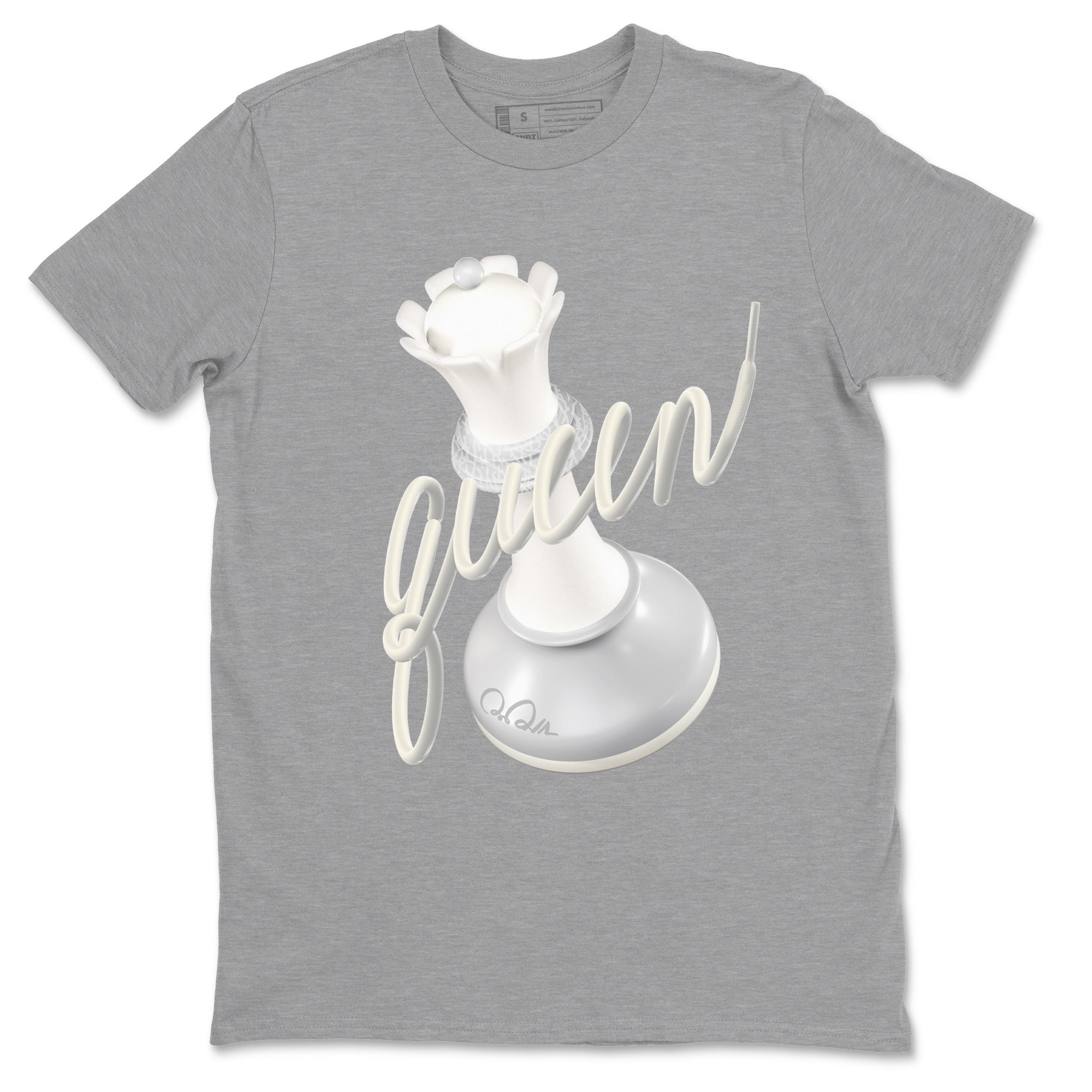 3D Queen snkmatch Tees - Air Jordan 3 Ivory