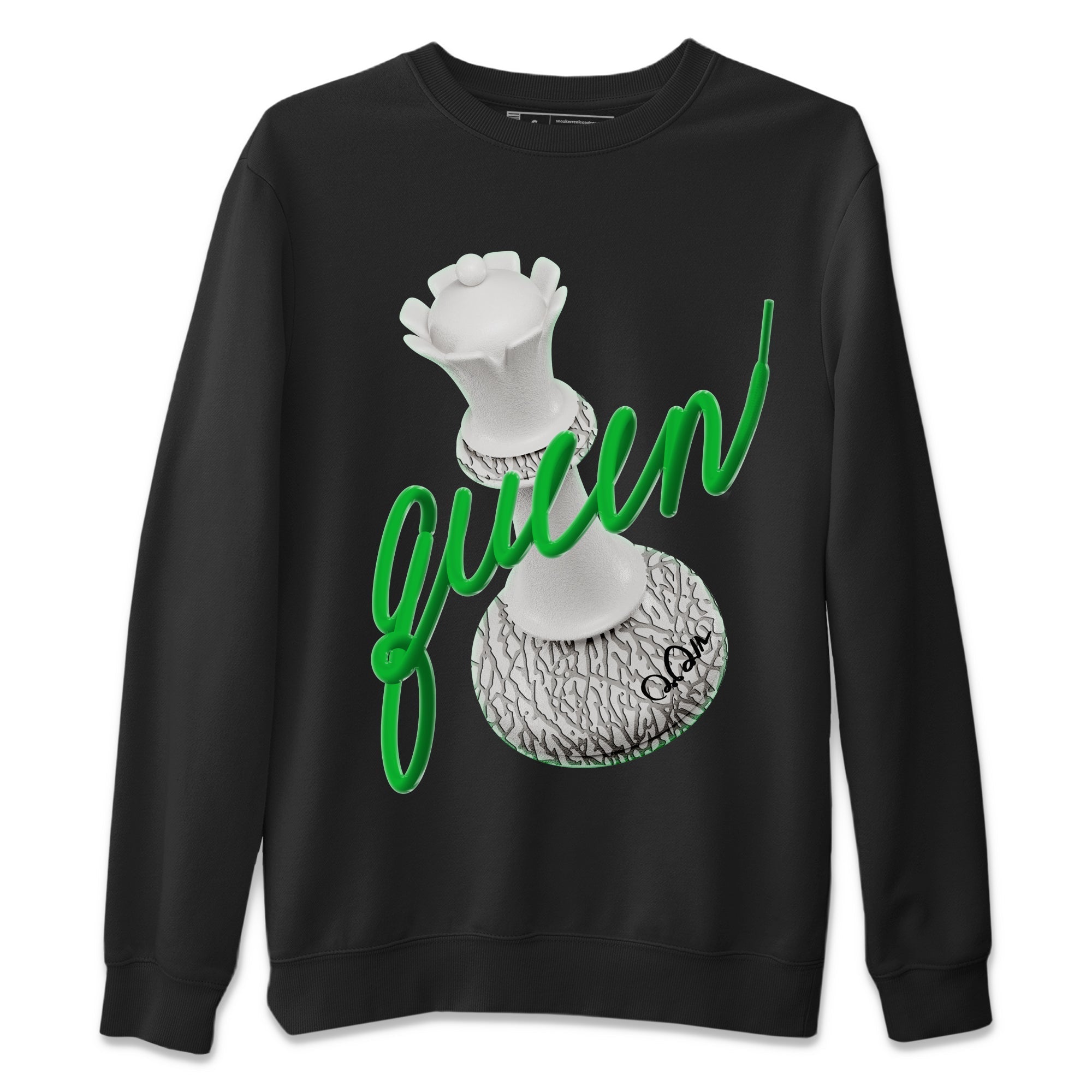 3D Queen Unisex Tops - Air Jordan 3 Lucky Green