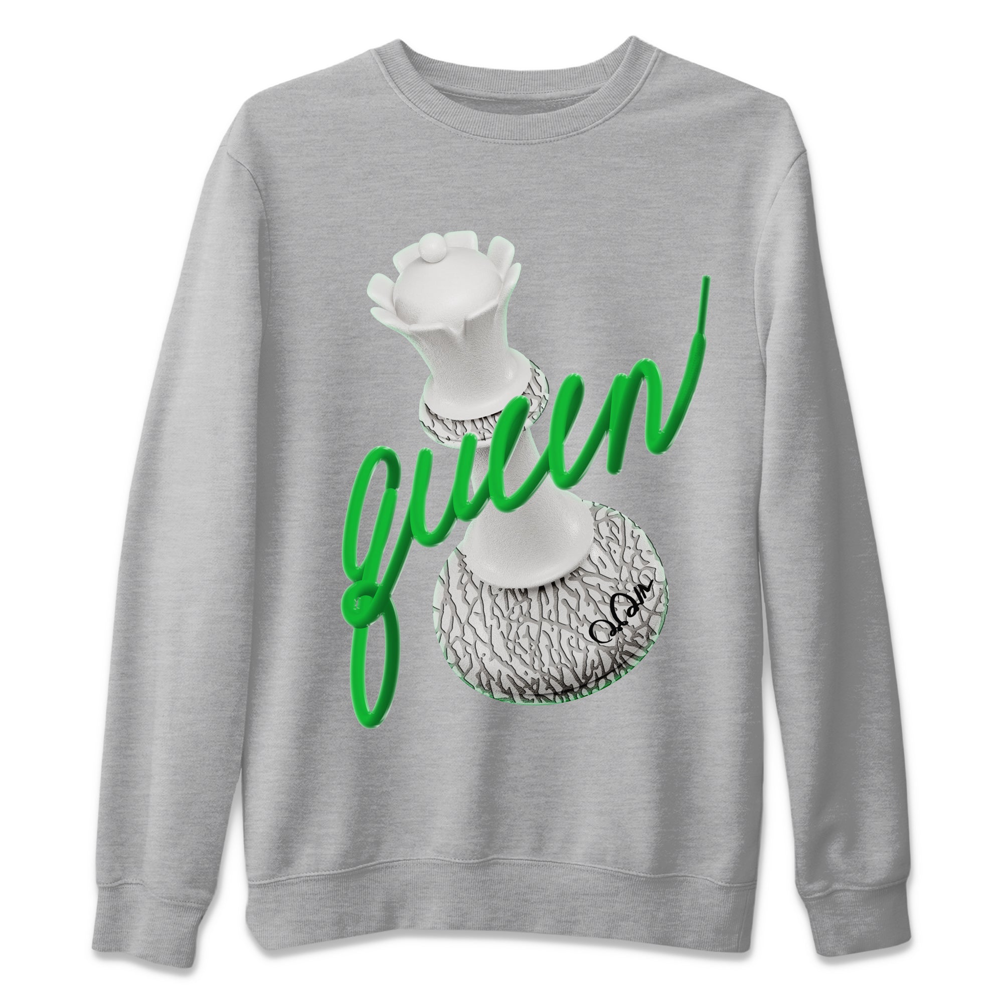 3D Queen Unisex Tops - Air Jordan 3 Lucky Green