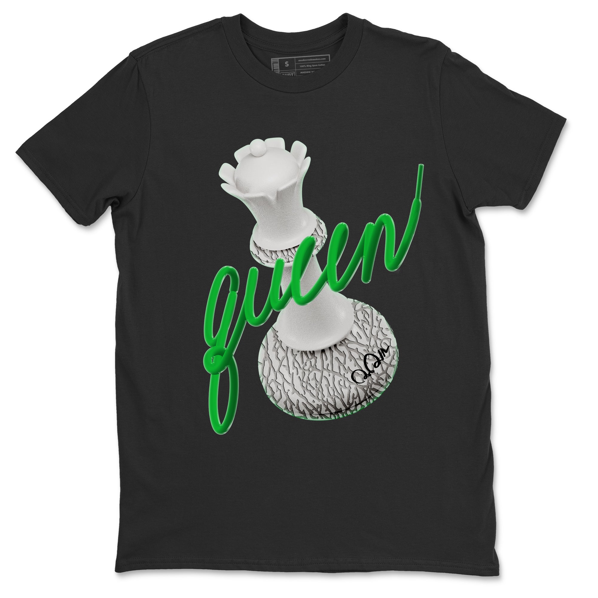 3D Queen Unisex Tops - Air Jordan 3 Lucky Green
