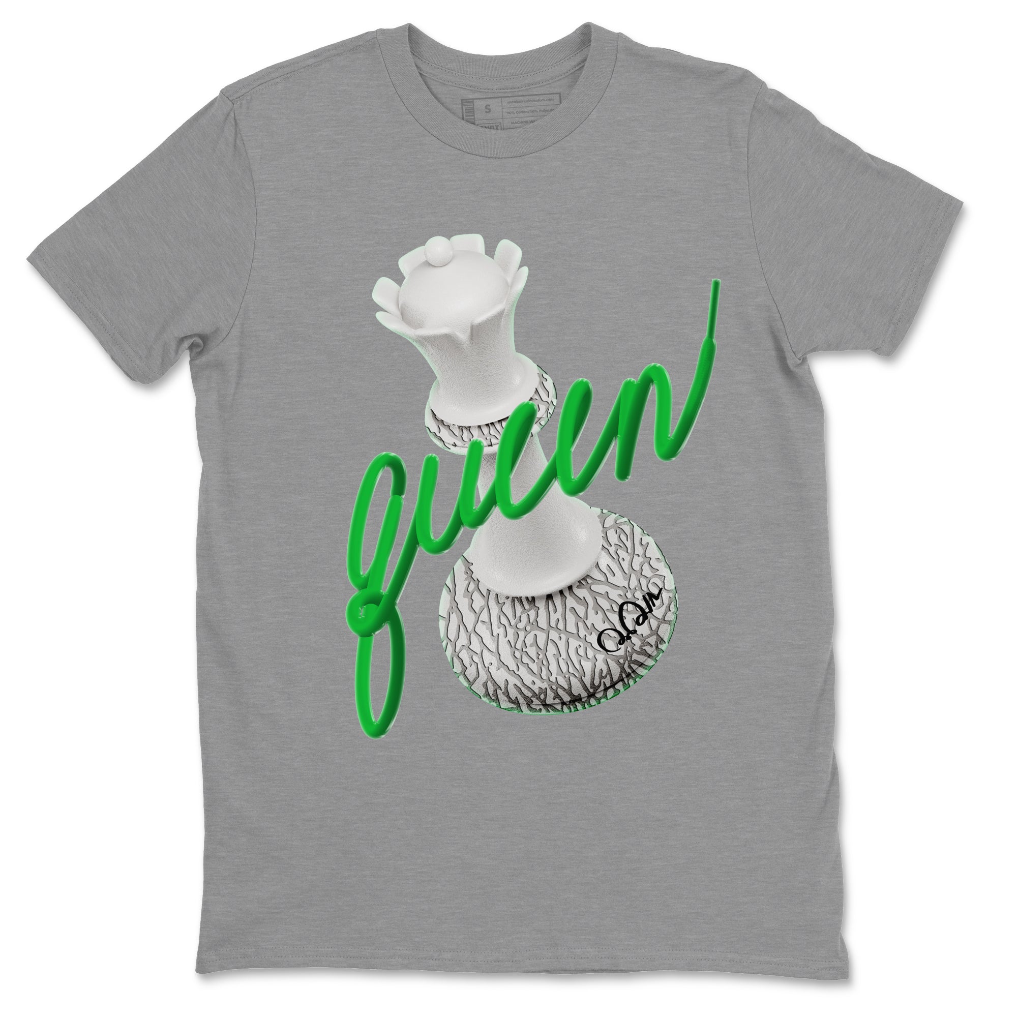 3D Queen Unisex Tops - Air Jordan 3 Lucky Green