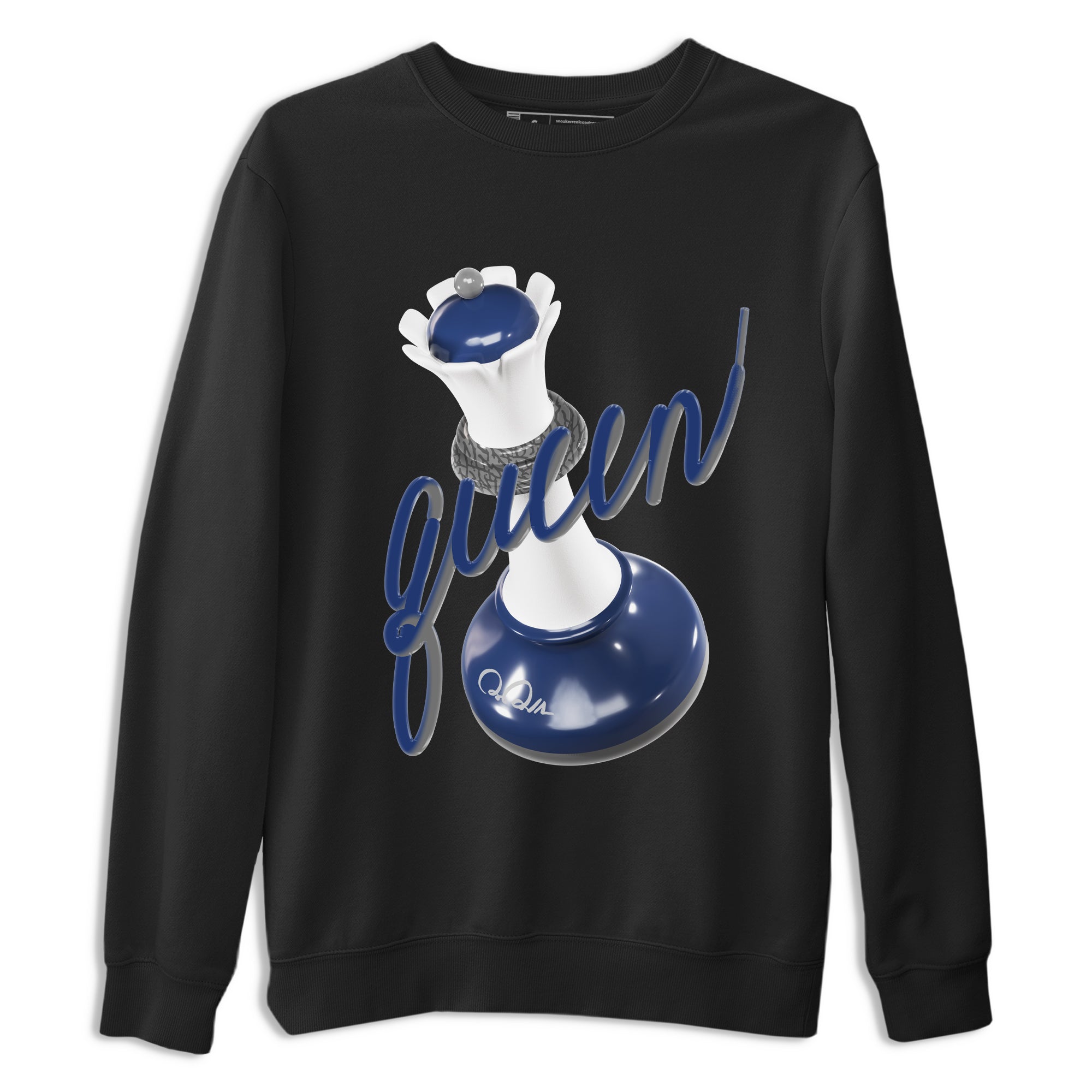 3D Queen snkmatch Tees - Air Jordan 3 Midnight Navy 2023