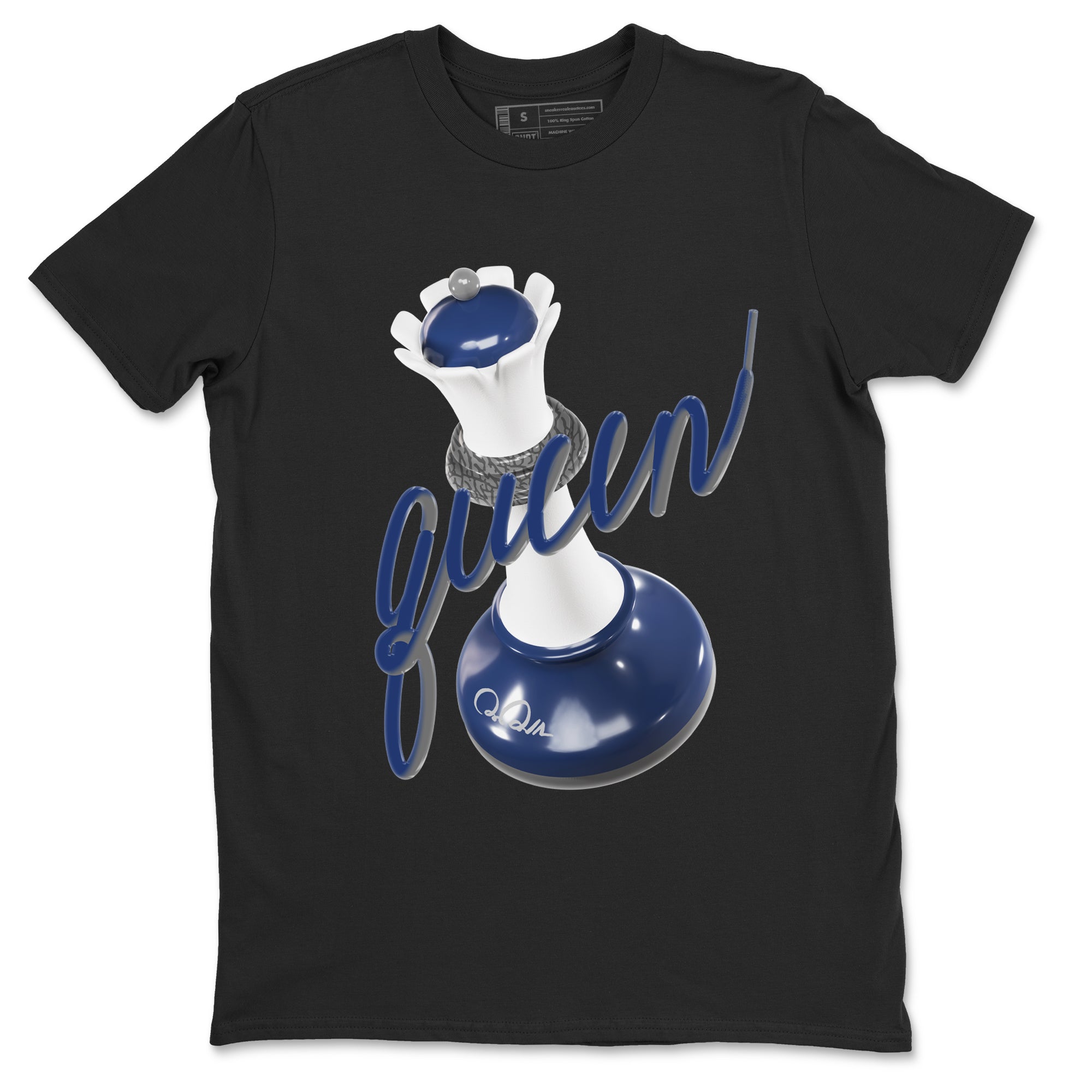 3D Queen snkmatch Tees - Air Jordan 3 Midnight Navy 2023