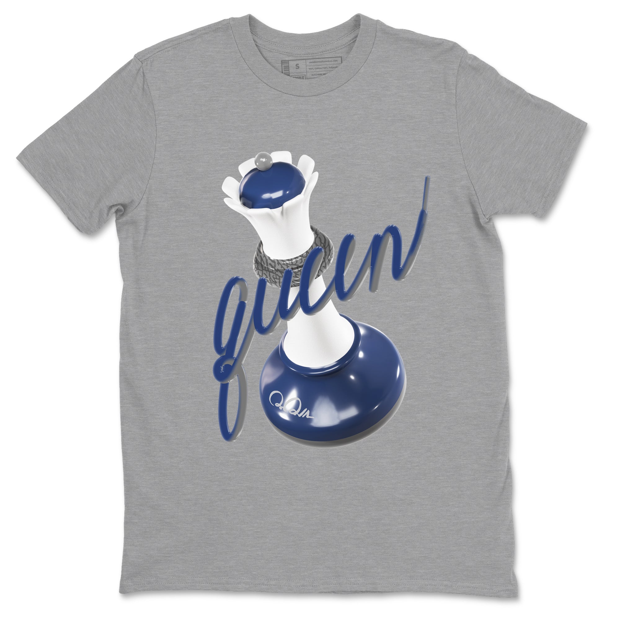 3D Queen snkmatch Tees - Air Jordan 3 Midnight Navy 2023